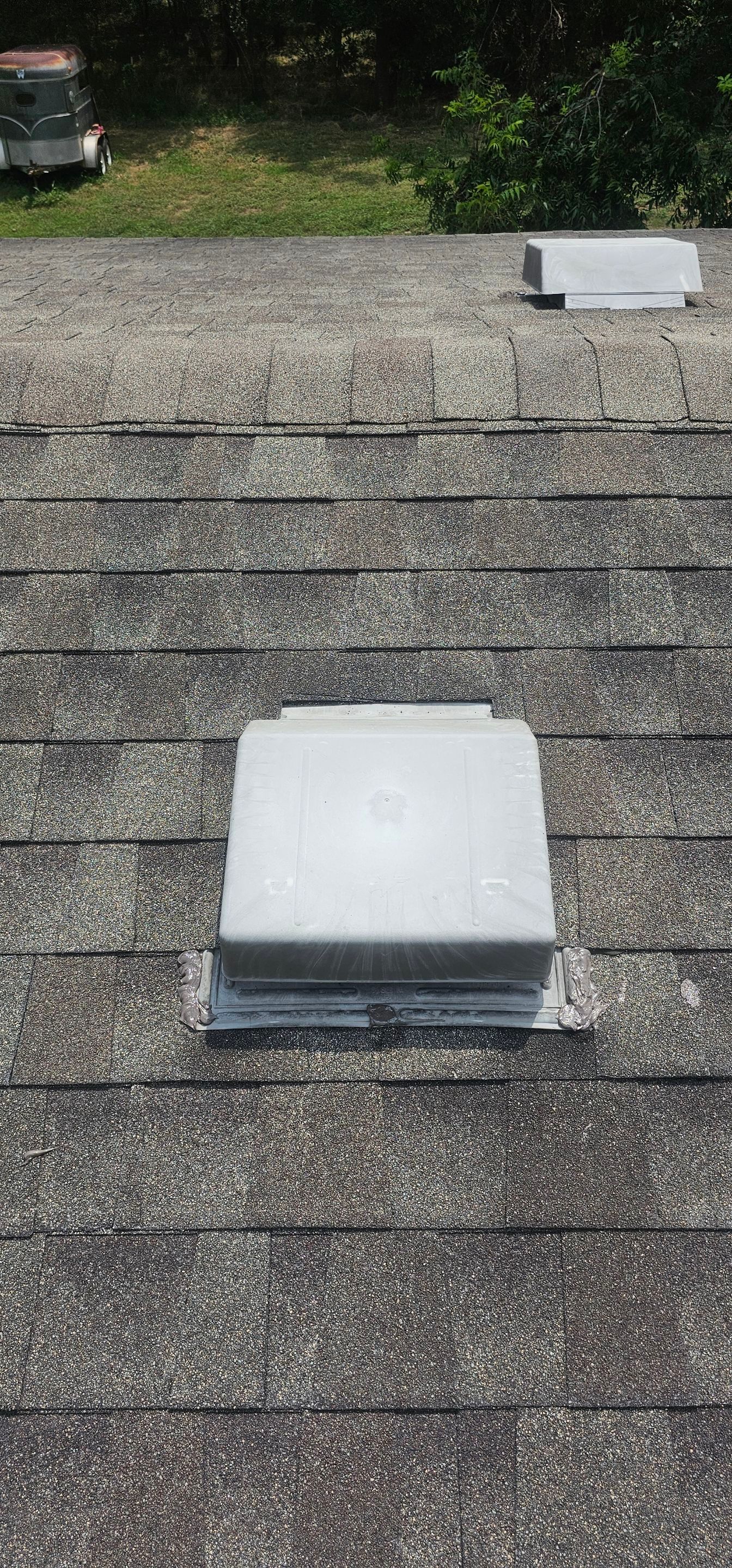 Hail Damage using Owen's Corning Duration (Lifetime) Shingles by Roof Repair Company