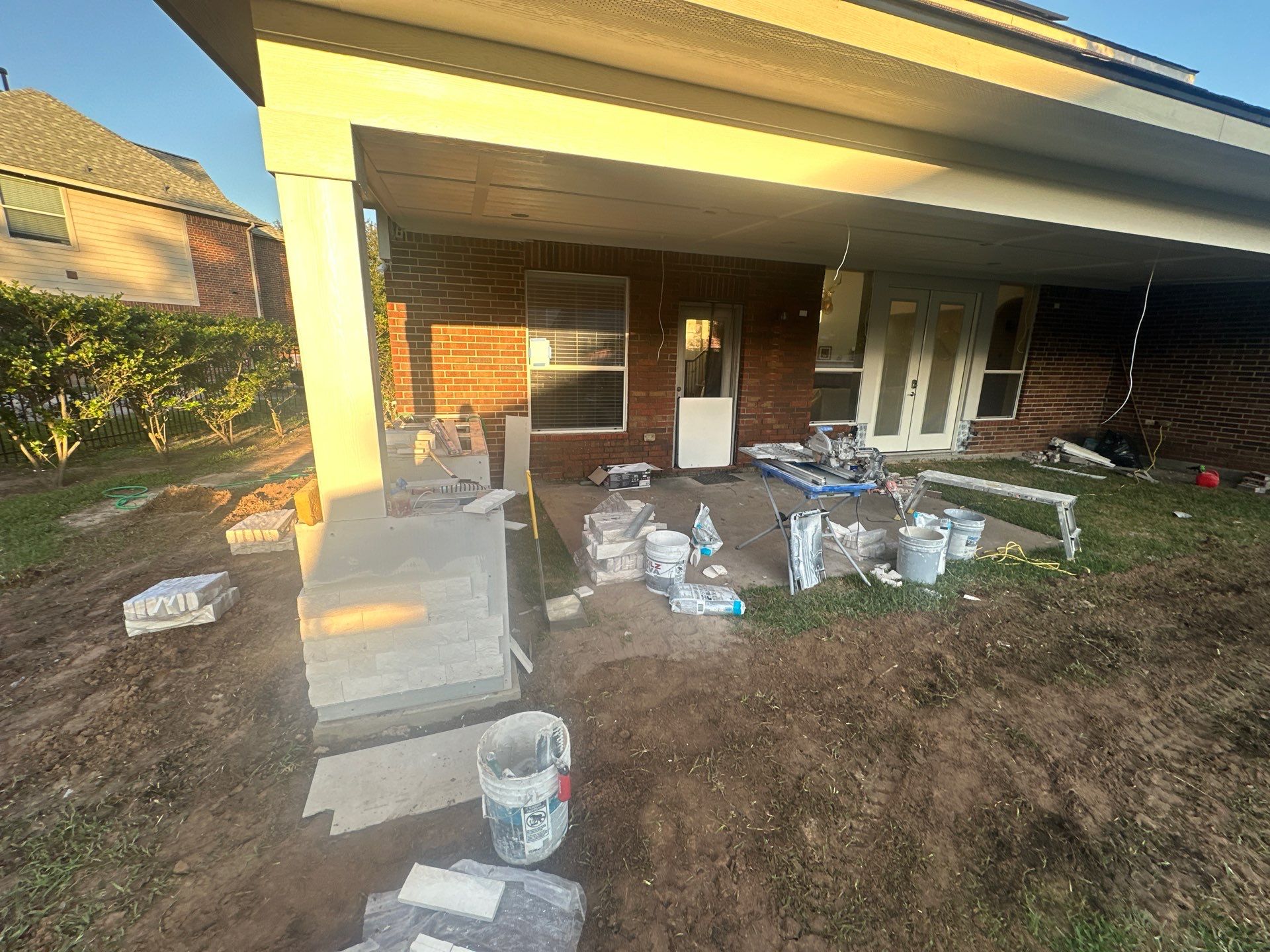 Covered Patio using Sophalx Crew by SophAlx LLC