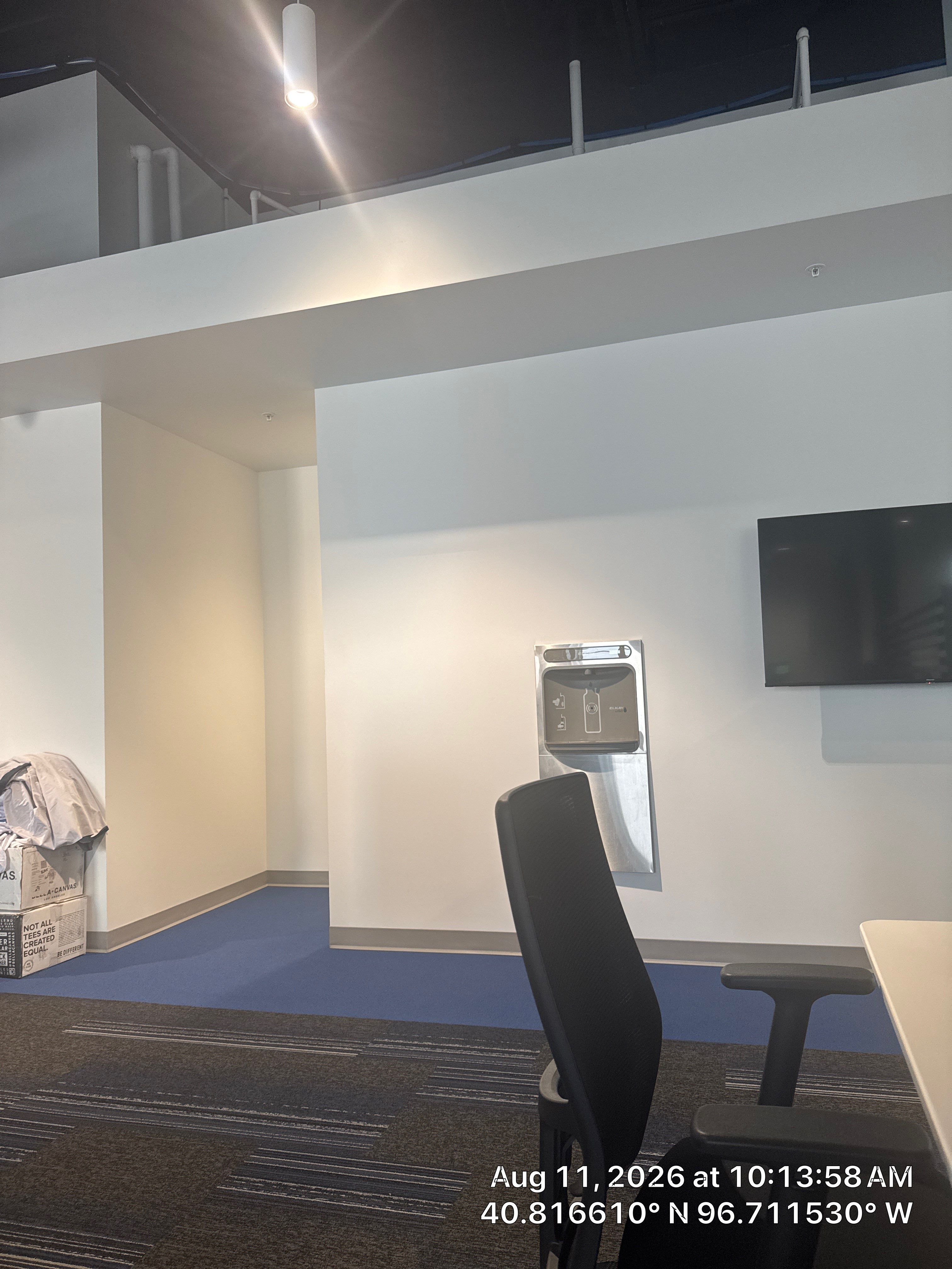 Modern Office Interior Remodel and Privacy Partition Installation in Lincoln by CompanyCam Sales Demo