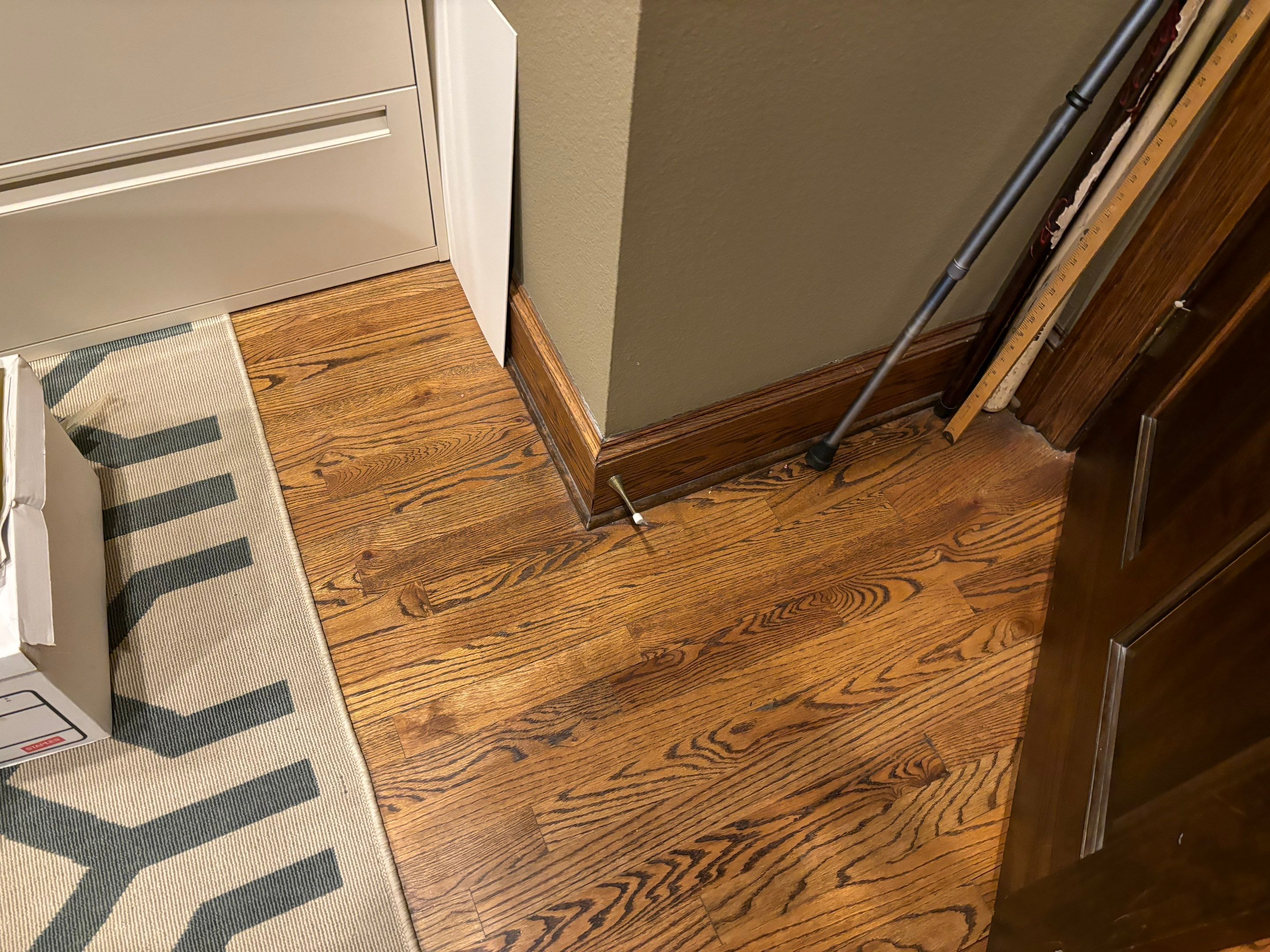 Long Herringbone in living rooms rock by Bernard Hardwood Floors