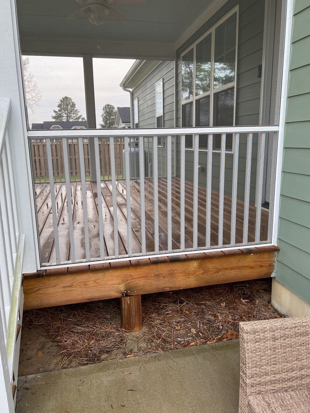 Weathered Deck using Wood Sealant by DuraSeal