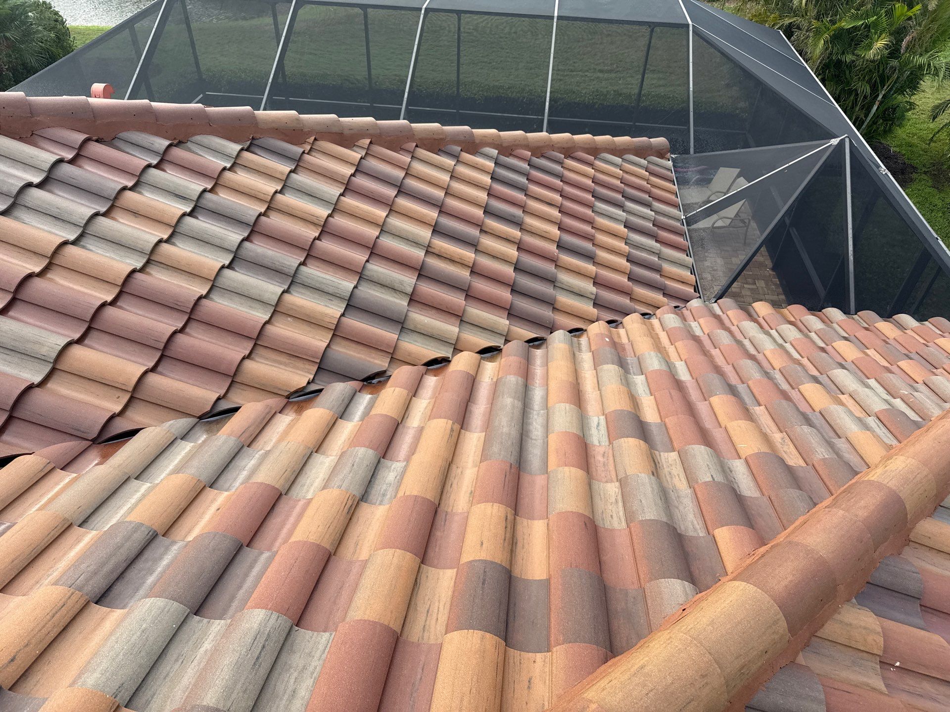 Paver Pool Deck, Driveway & Concrete Tile Roof Cleaning in River Strand, Bradenton, FL | Sunshine AquaWash by Sunshine AquaWash