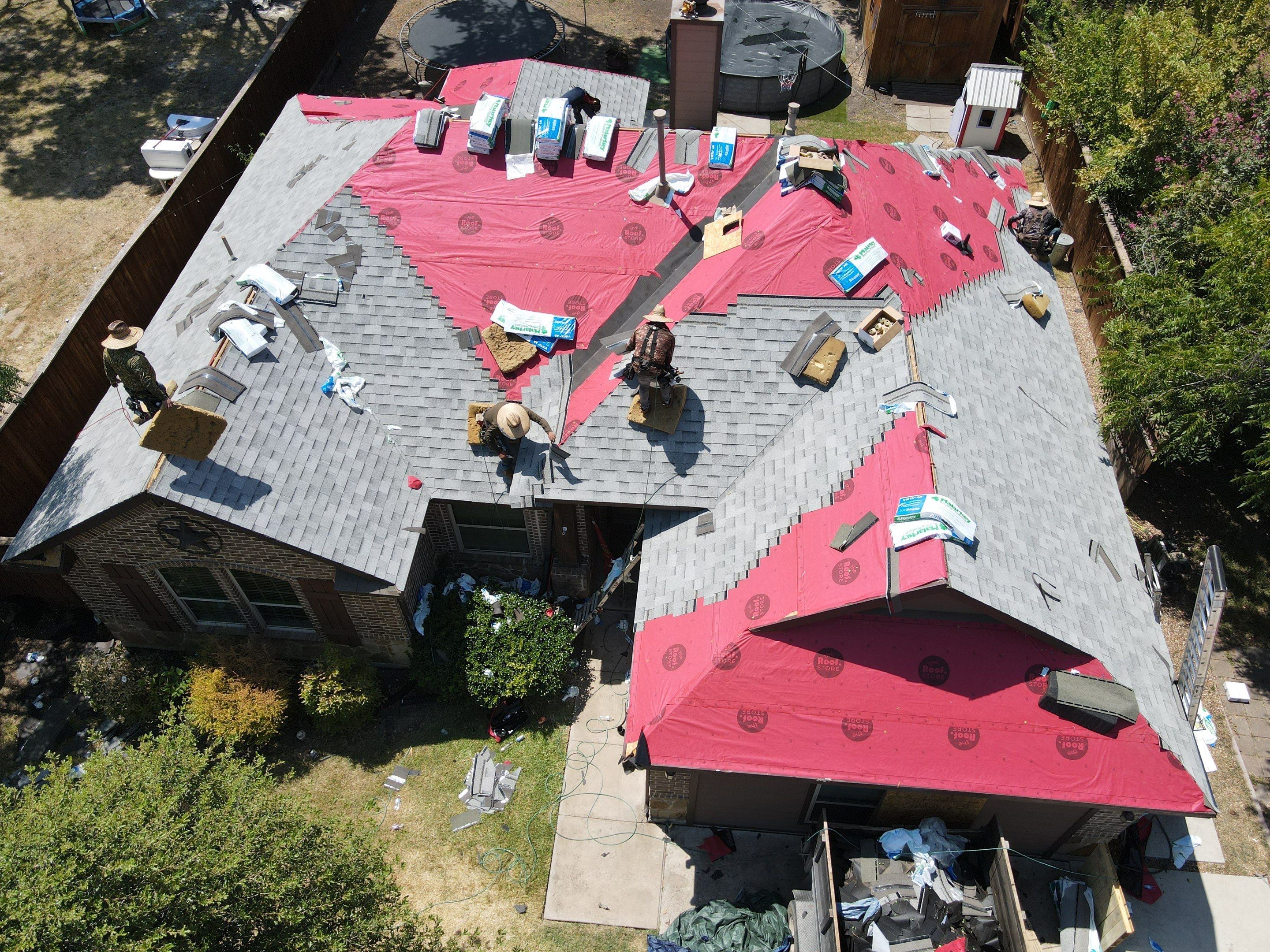 New Gutters and A New Class 4 by Berry Good Roofing