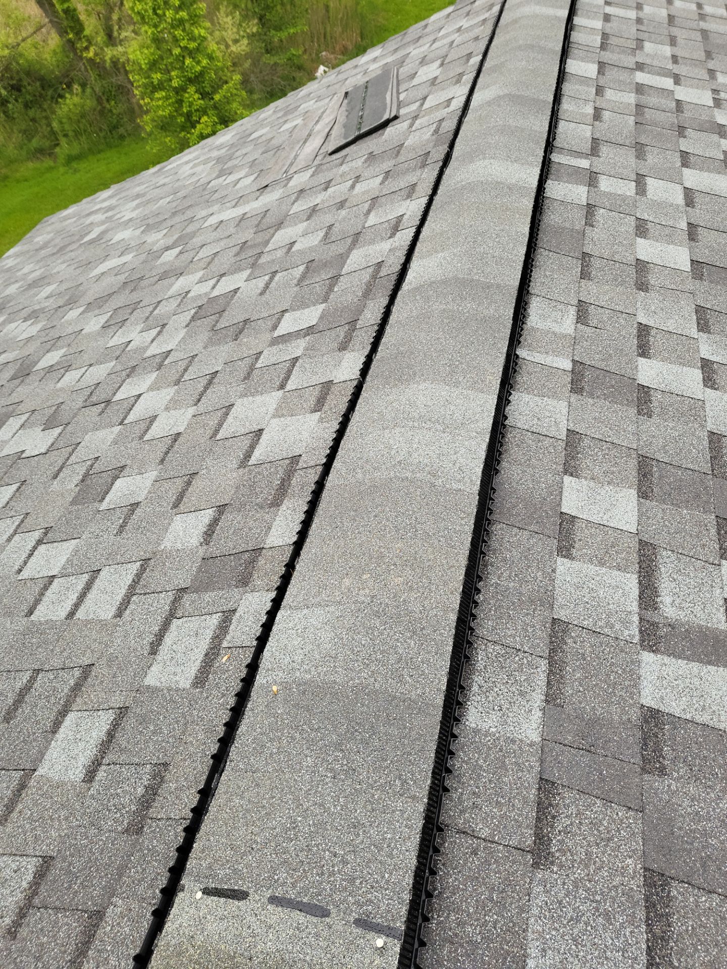 Atlas Pinnacle, Color, Coastal Granite, Drip Edge, Color, Black by Eagle Eye Roofing