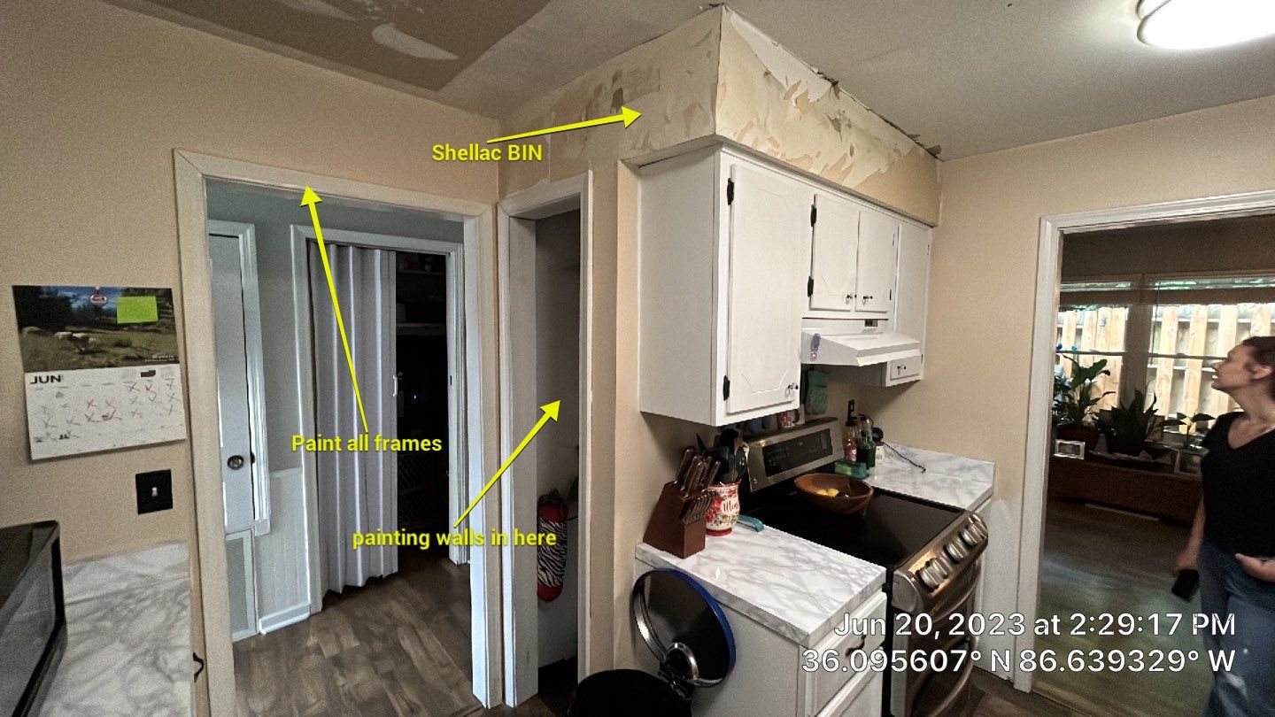 Kitchen Restoration Paint  by Nashville House Painters 