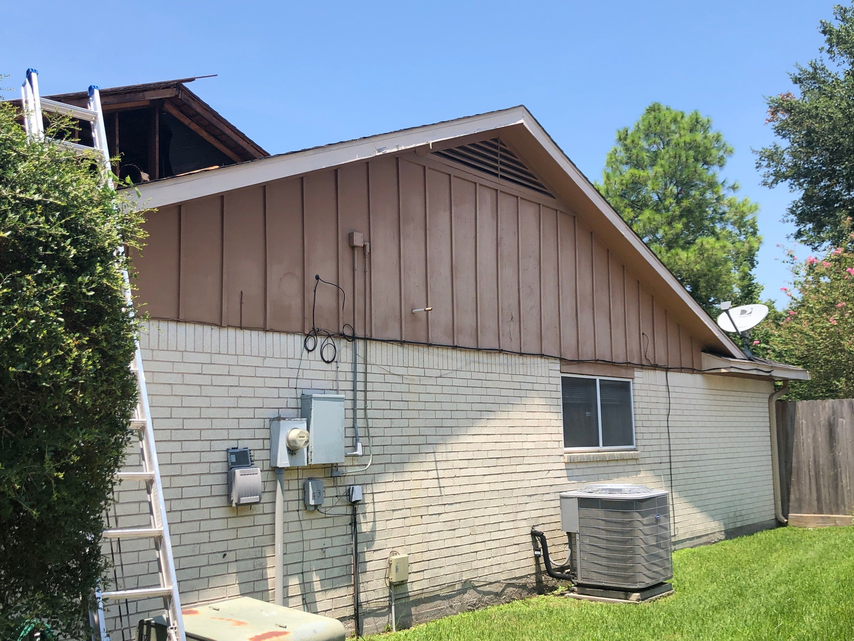 Siding Installation using Fiber Cement James Hardie by V General Contractors 