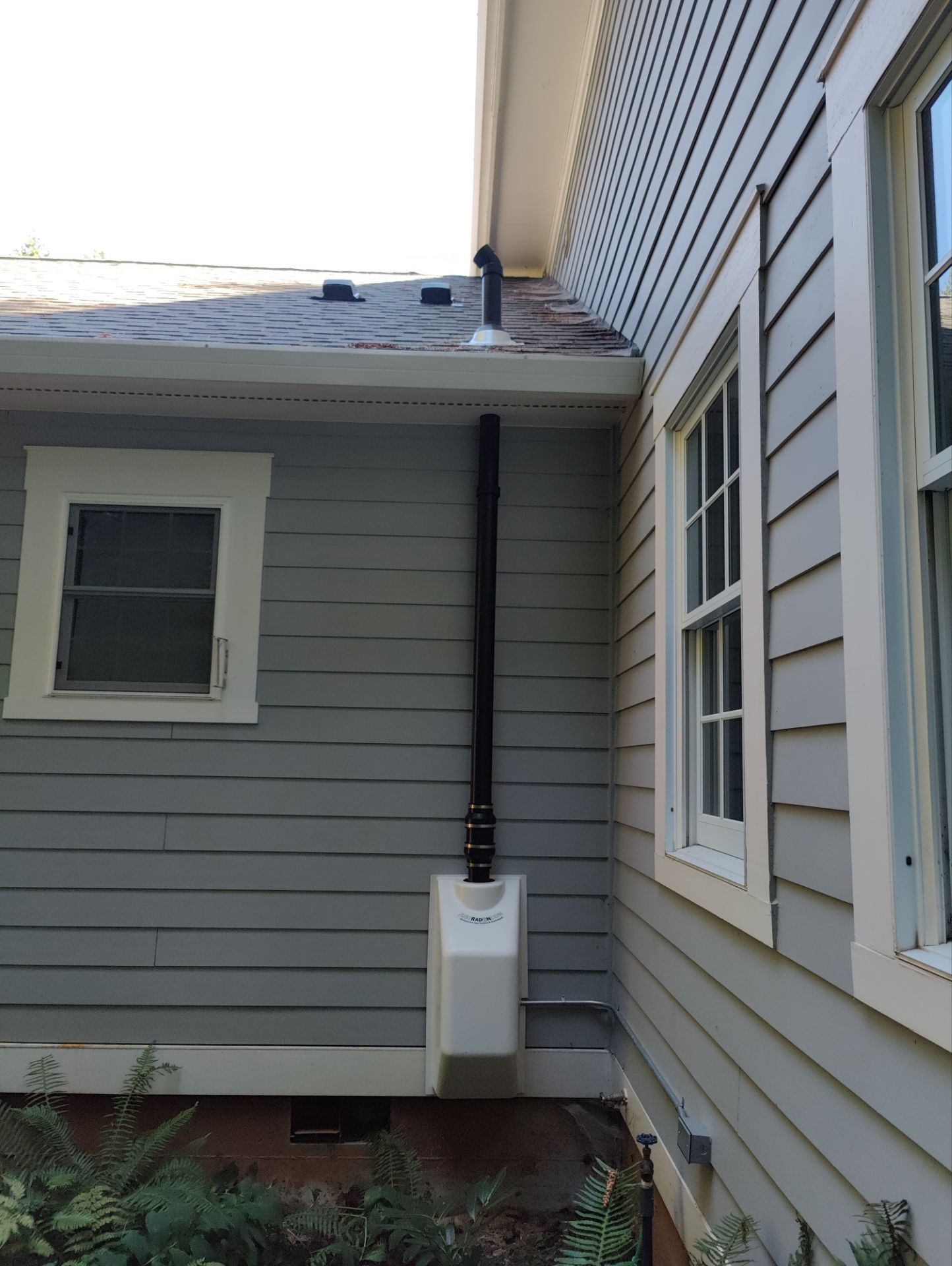 Subslab SafeAir™ System with RadonWell™ by JustRadon.Com