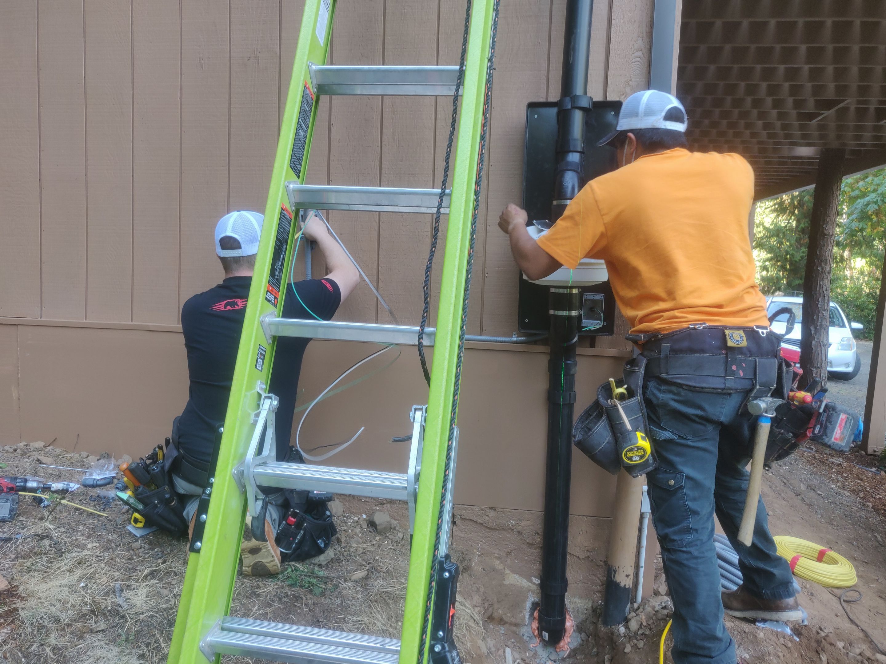 SafeAir™ System - Outside lateral by JustRadon.Com