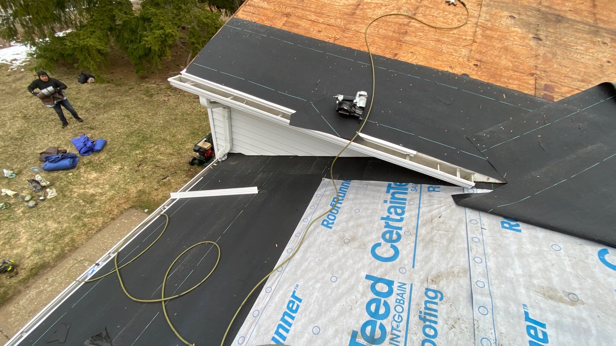 Roof Replacement using CertainTeed Landmark by 180 Contractors