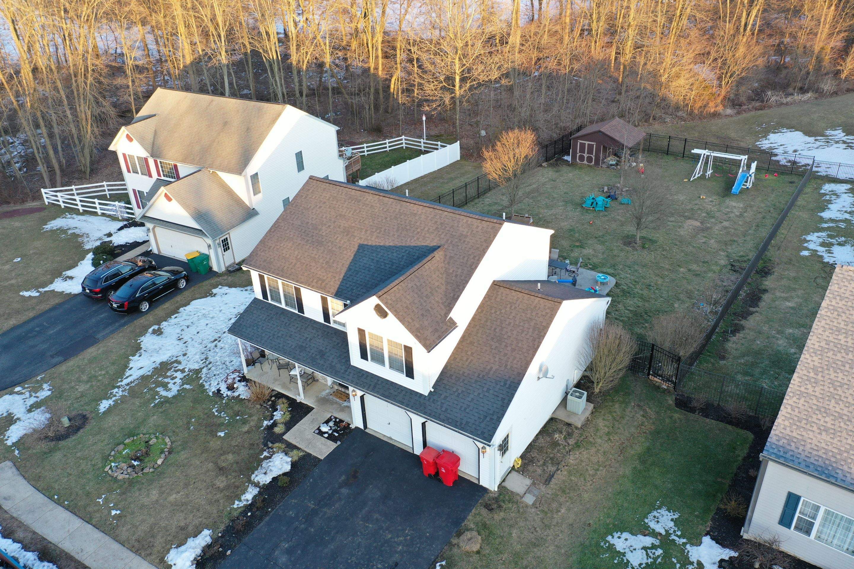 Roofing Installation using CertainTeed Landmark - Moire Black by Storm Guard of Ches-Mont PA