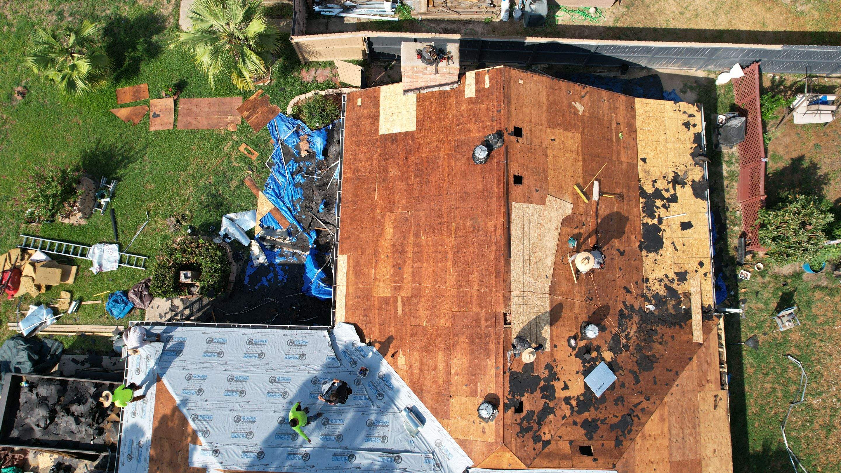 GAF Timberline HDZ Hickory Roof Replacement — Houston, TX by PL Roofing & SB Roofing, LLC.