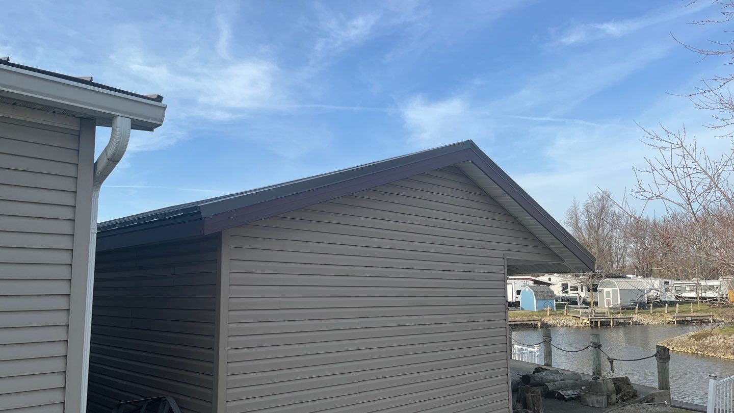 Residential Roofing Installation using Standing Seam - Burnished Slate  by Nitro Roofing and Construction