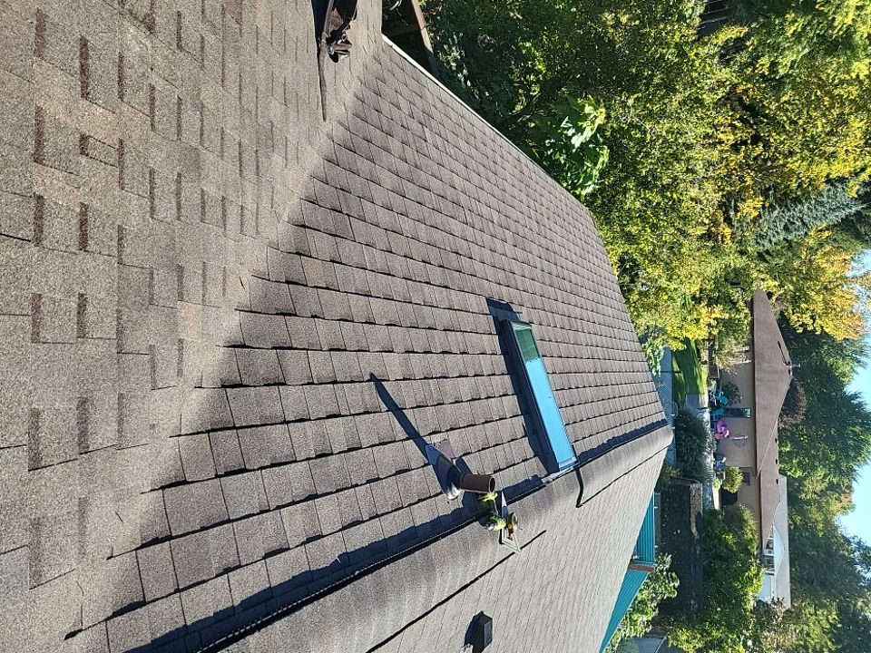 ATLAS PINNACLE COLOR: PRISTINE HEATHER DRIP EDGE: MUSKET BROWN by Eagle Eye Roofing