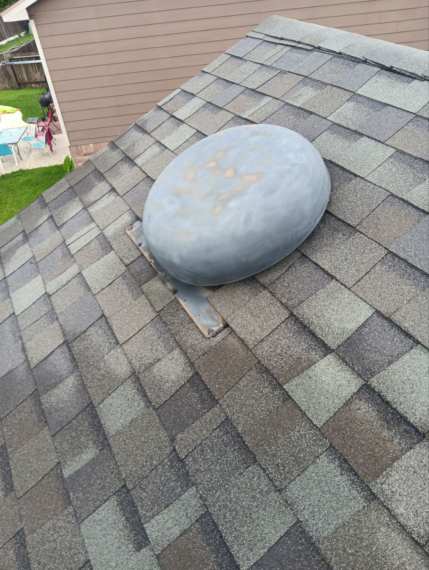 Hail Damage using Owen's Corning Duration (Lifetime) Shingles by Roof Repair Company