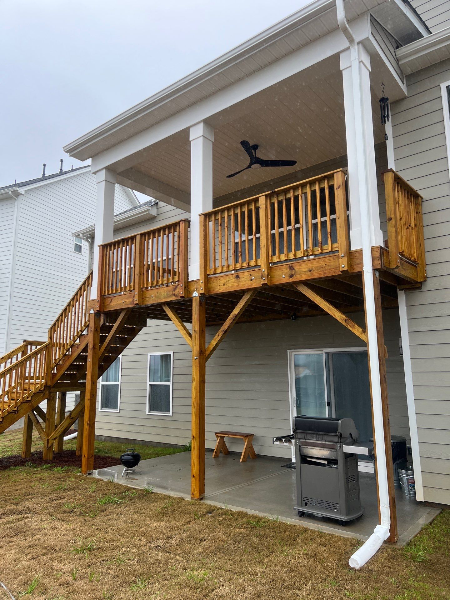Weathered Deck using Wood Sealant by DuraSeal