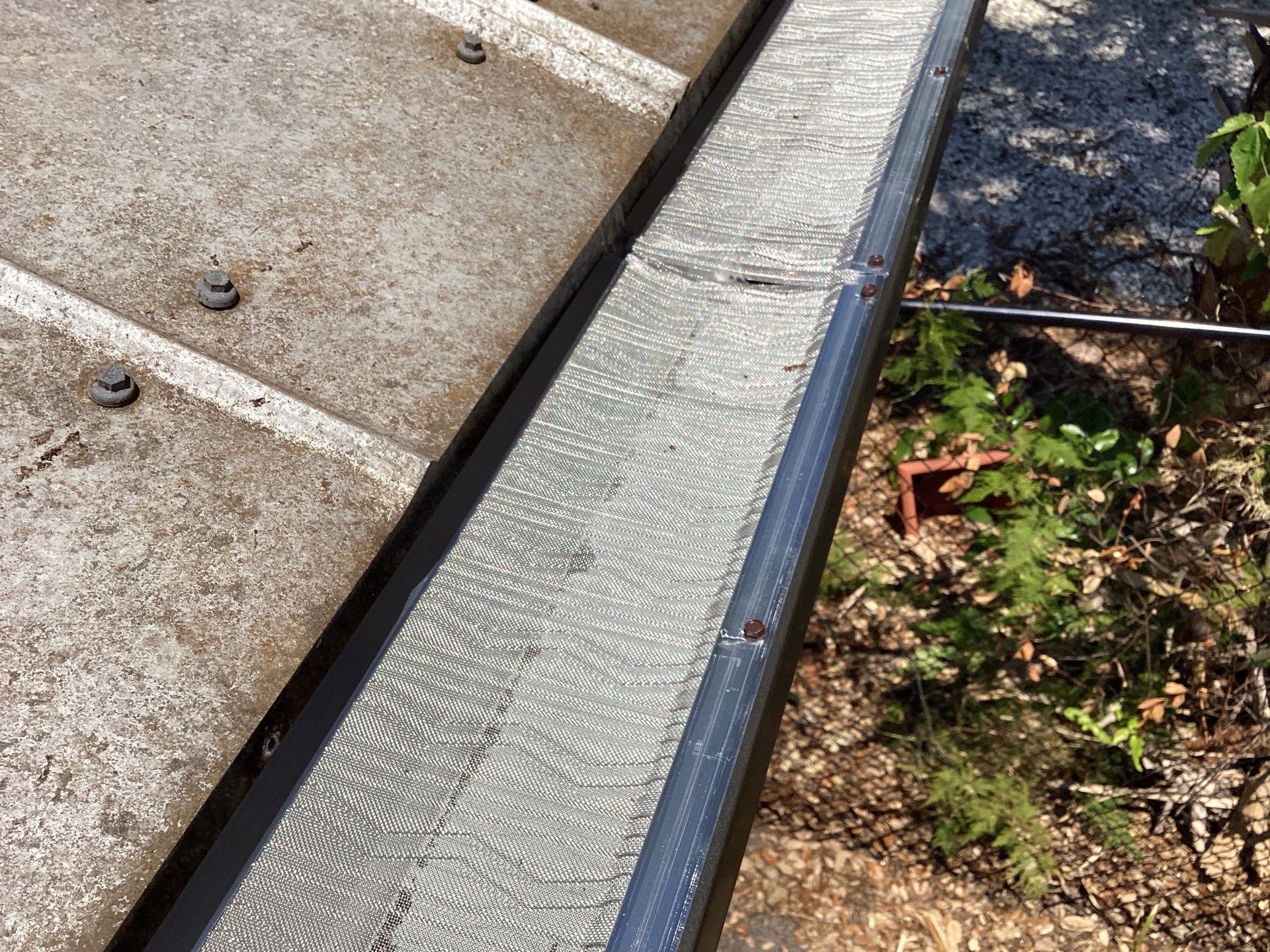 Gutter Guard Installation Project in Sarasota FL by Gutter Professors