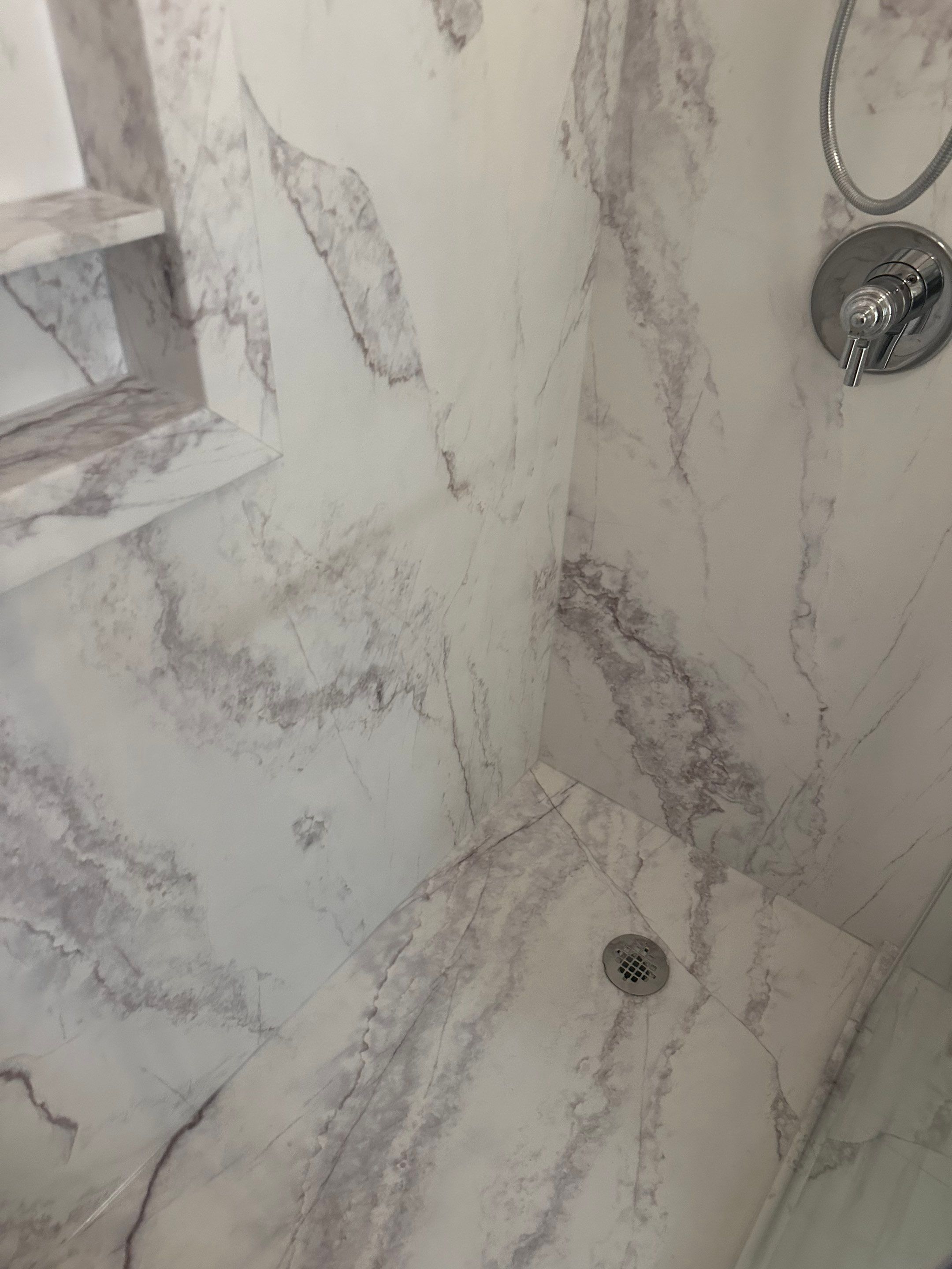 Tub to Walk in Shower and new Flooring in Austin, 78732 by Lane Lauritsen - The Hill Country, Texas