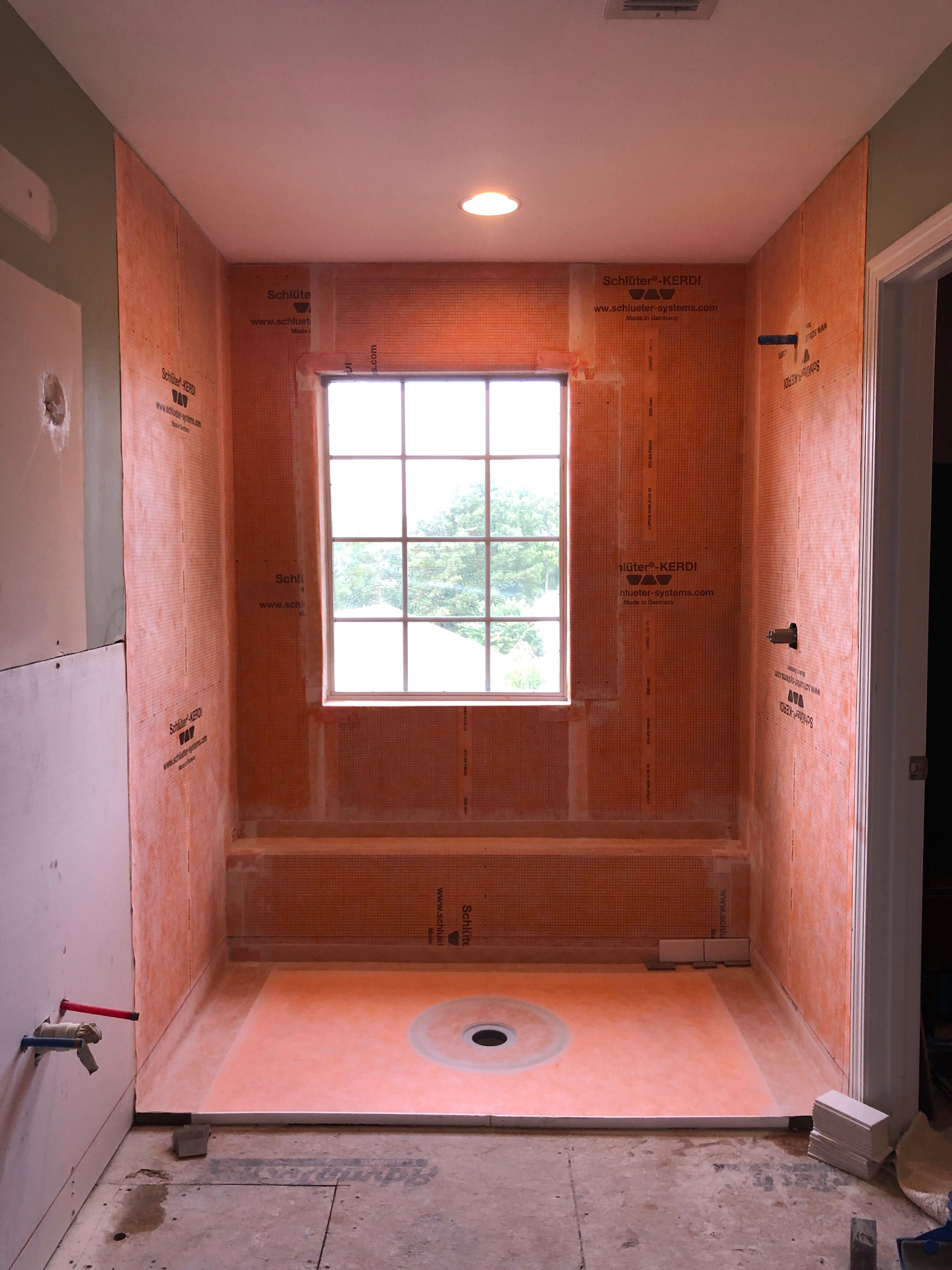 Modern Bathroom Remodel in Atlanta Featuring Custom Walk-In Shower by Swift Home Renovations