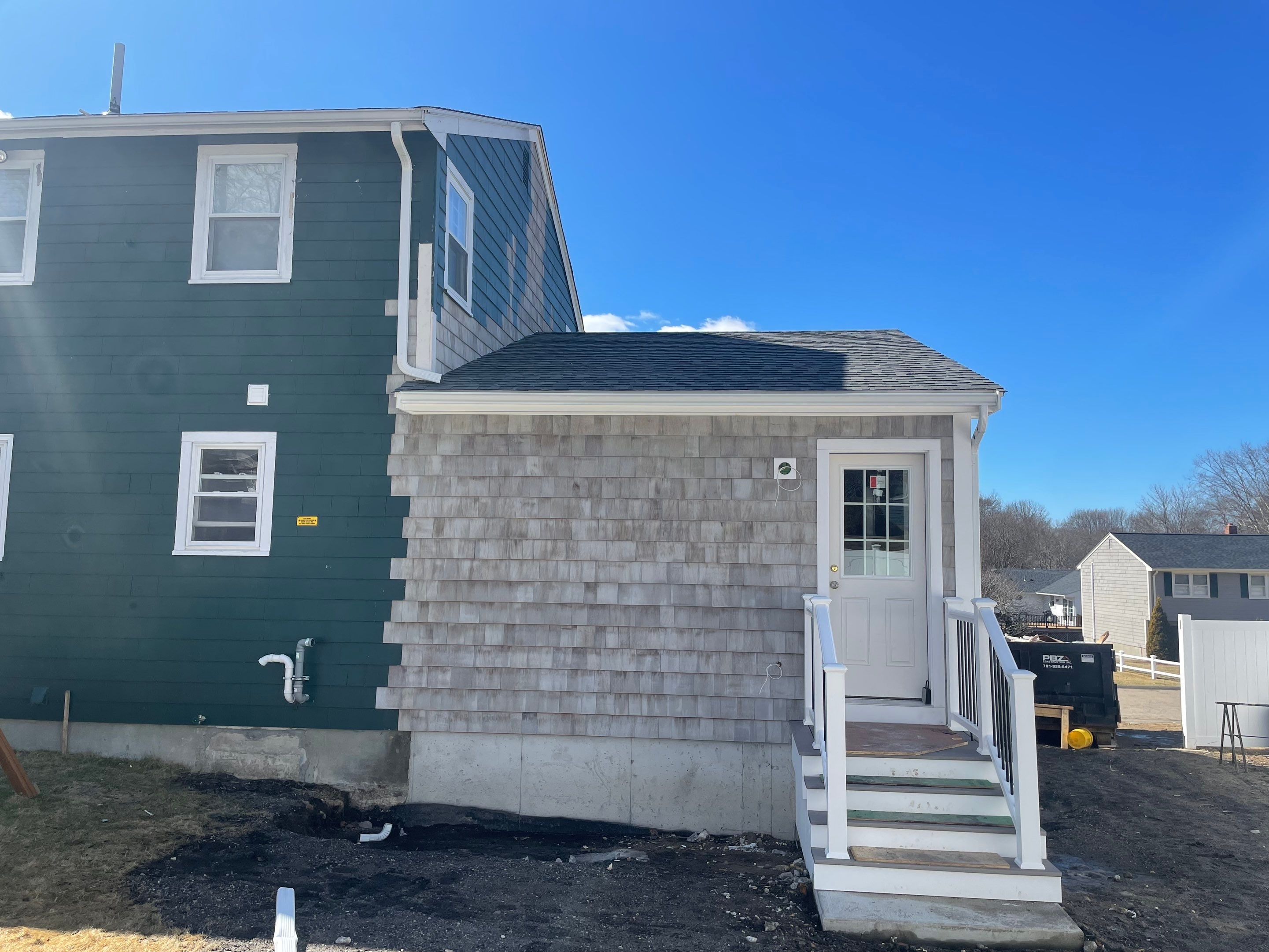 Gutter Installation using 5" K-Style Aluminum Gutter in Canton, MA by Gutter Pro Enterprises