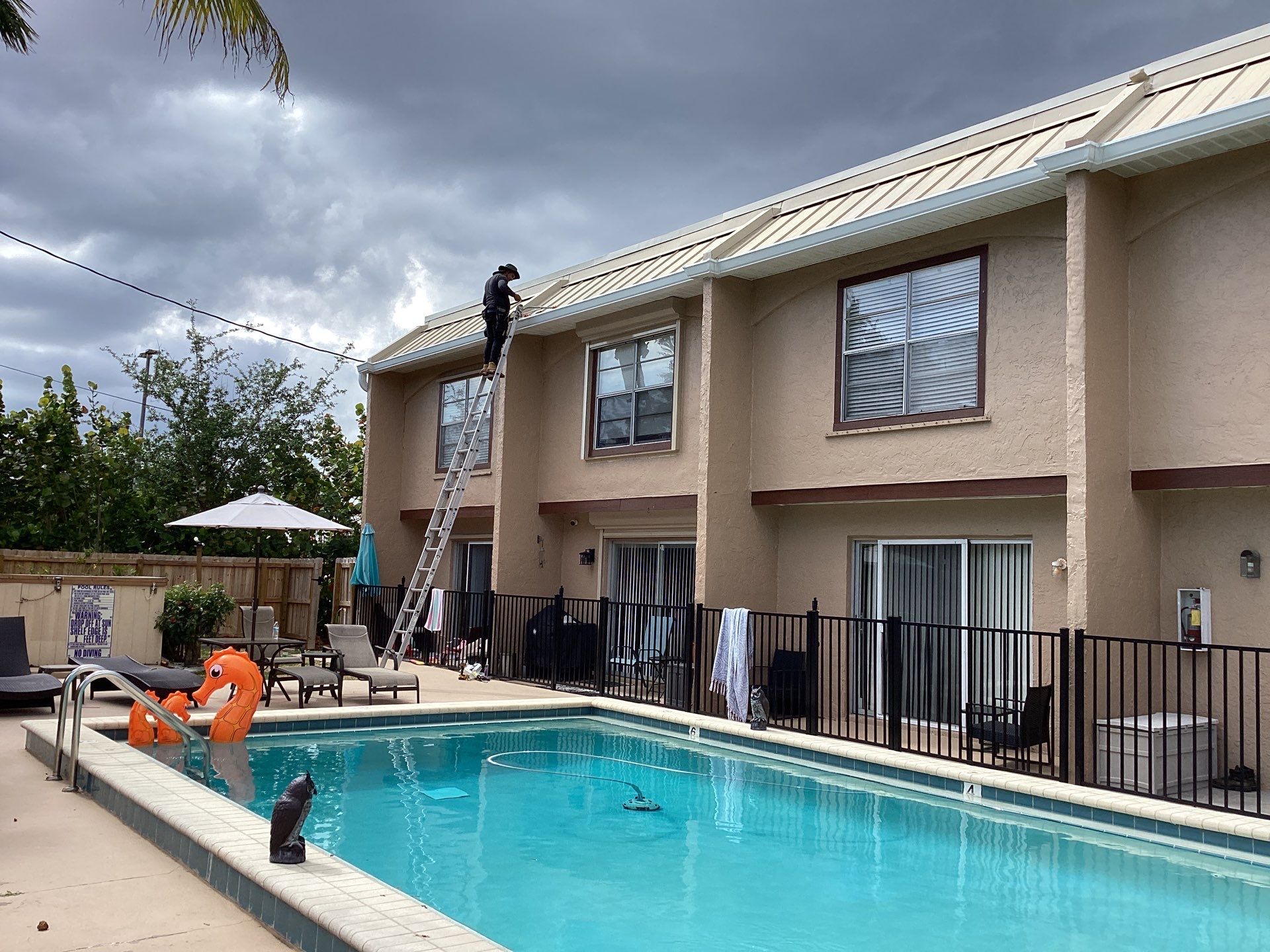 Custom K-Style Gutters Installation in Cape Coral FL by Gutter Professors