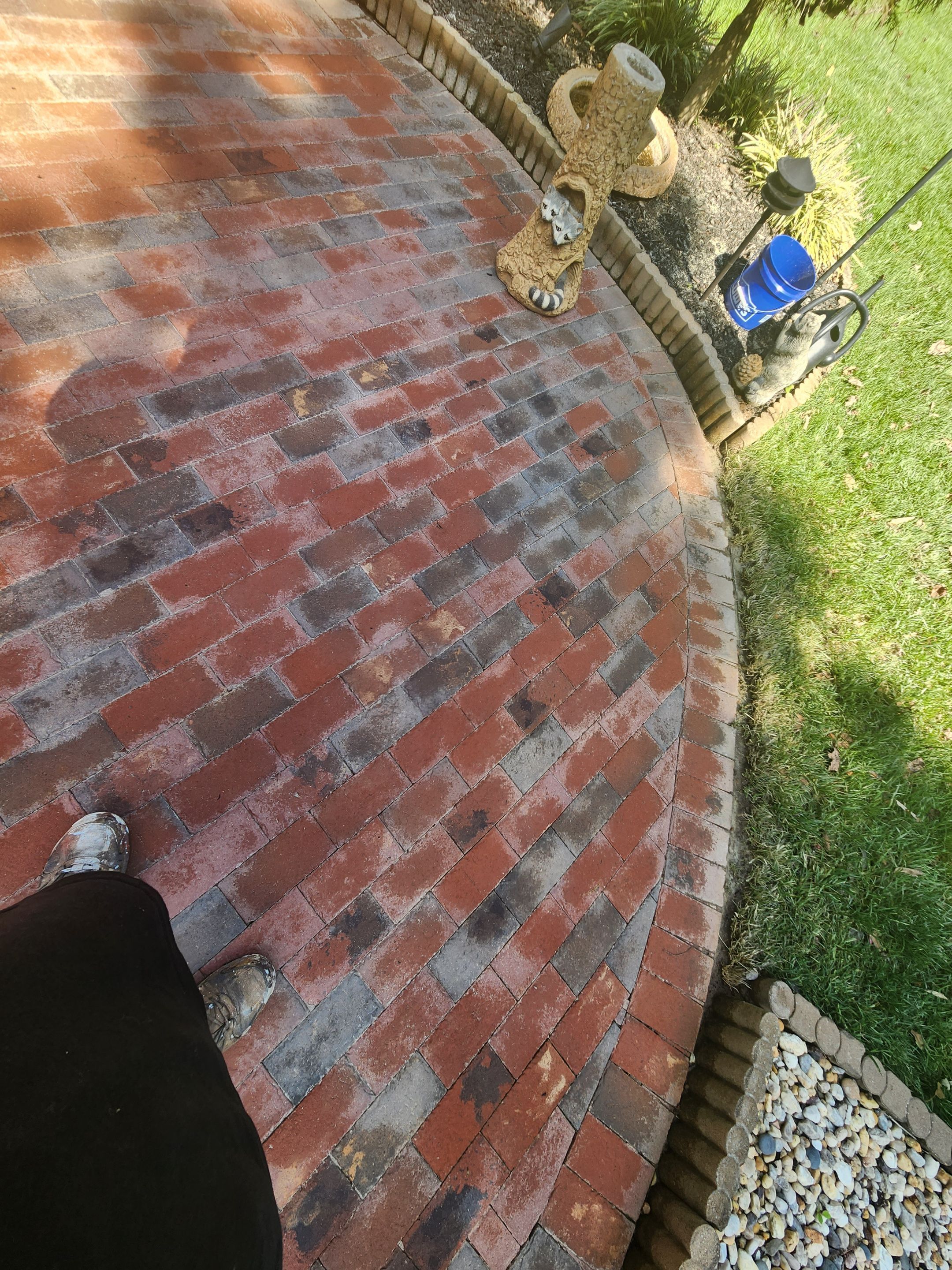Pavers using Concrete Sealant by DuraSeal