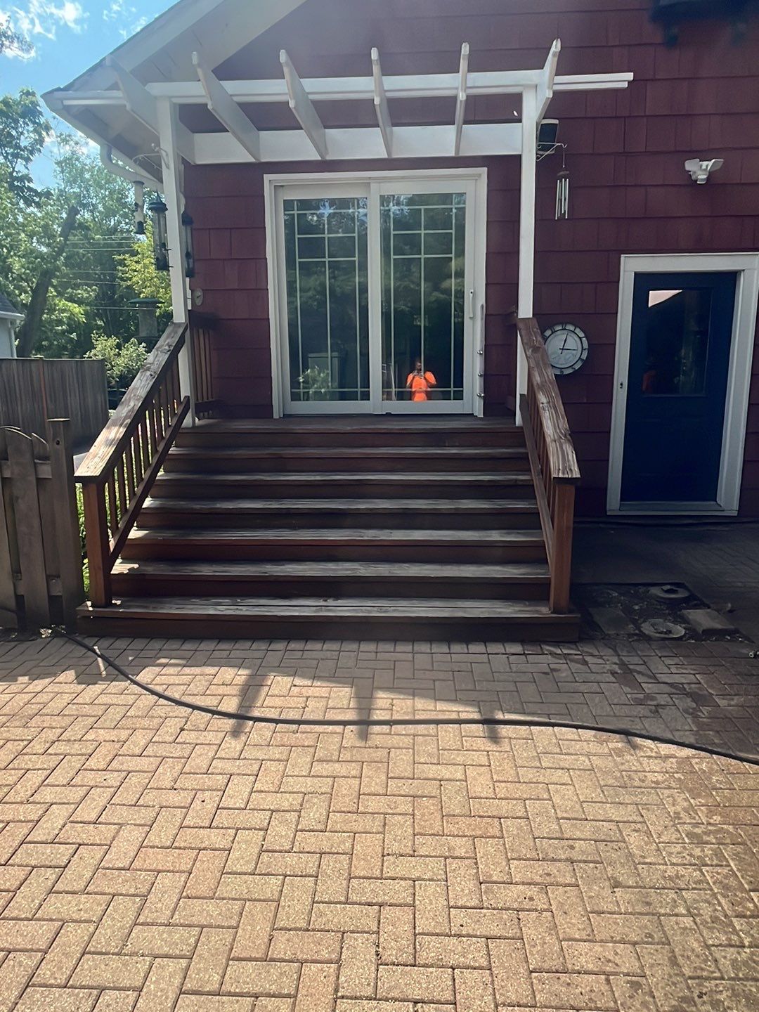 Brick paver clean, sand and seal. using Surebond SB-1300 by Northern Power Washing LLC.