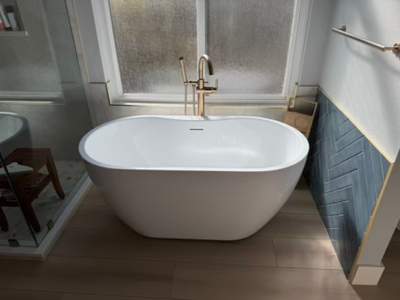 Stone Oak Master Bathroom Before and After