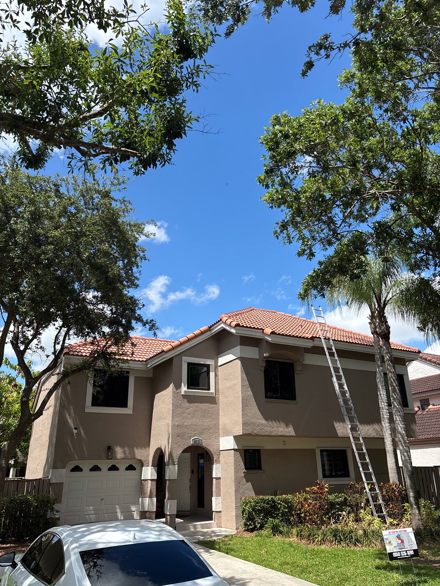 Full Tile Roof Replacement and Deck Repair in Plantation, Florida by Art's Roofing & Construction
