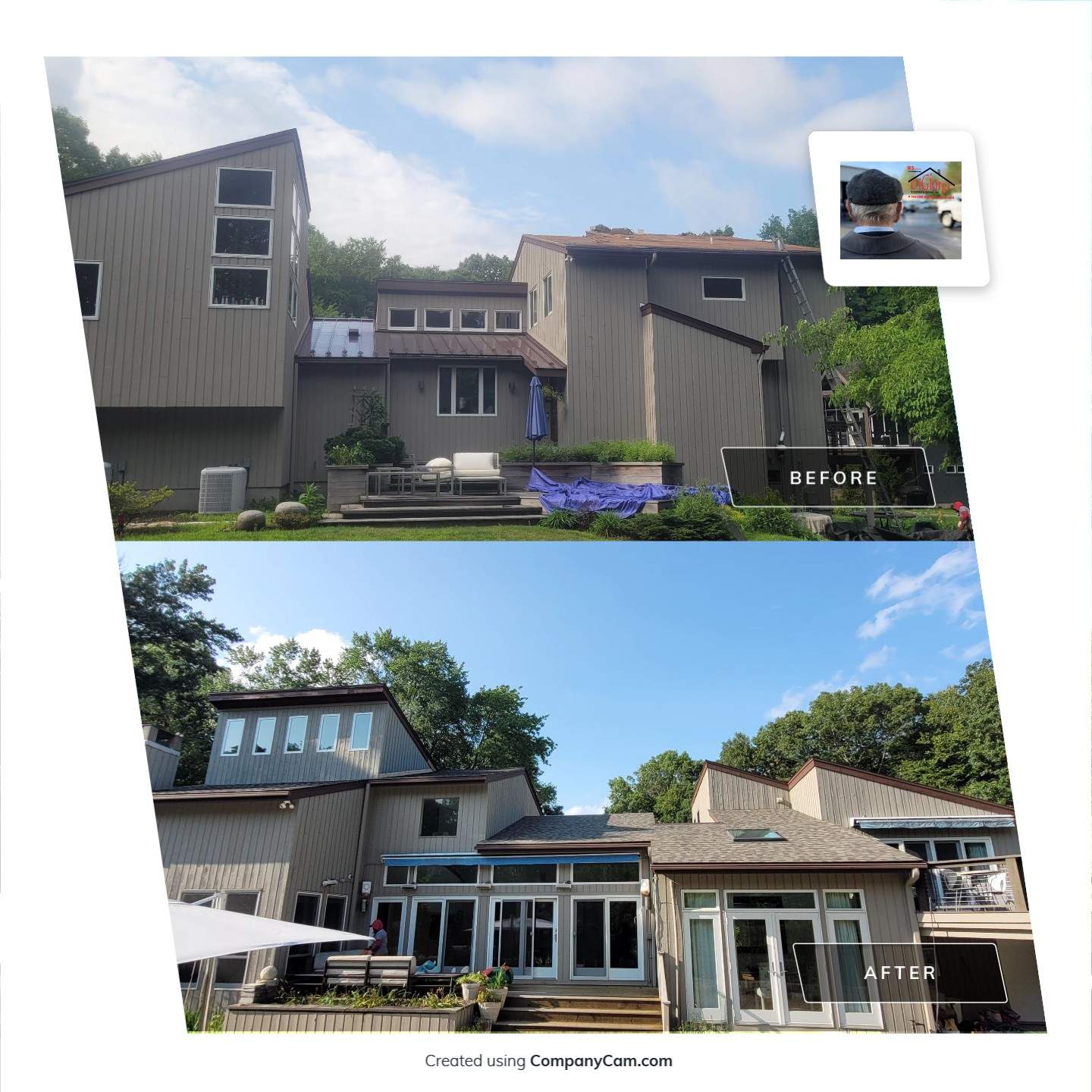 DiGiorgi installs a brand new roof! by DiGiorgi Roofing and Siding Inc