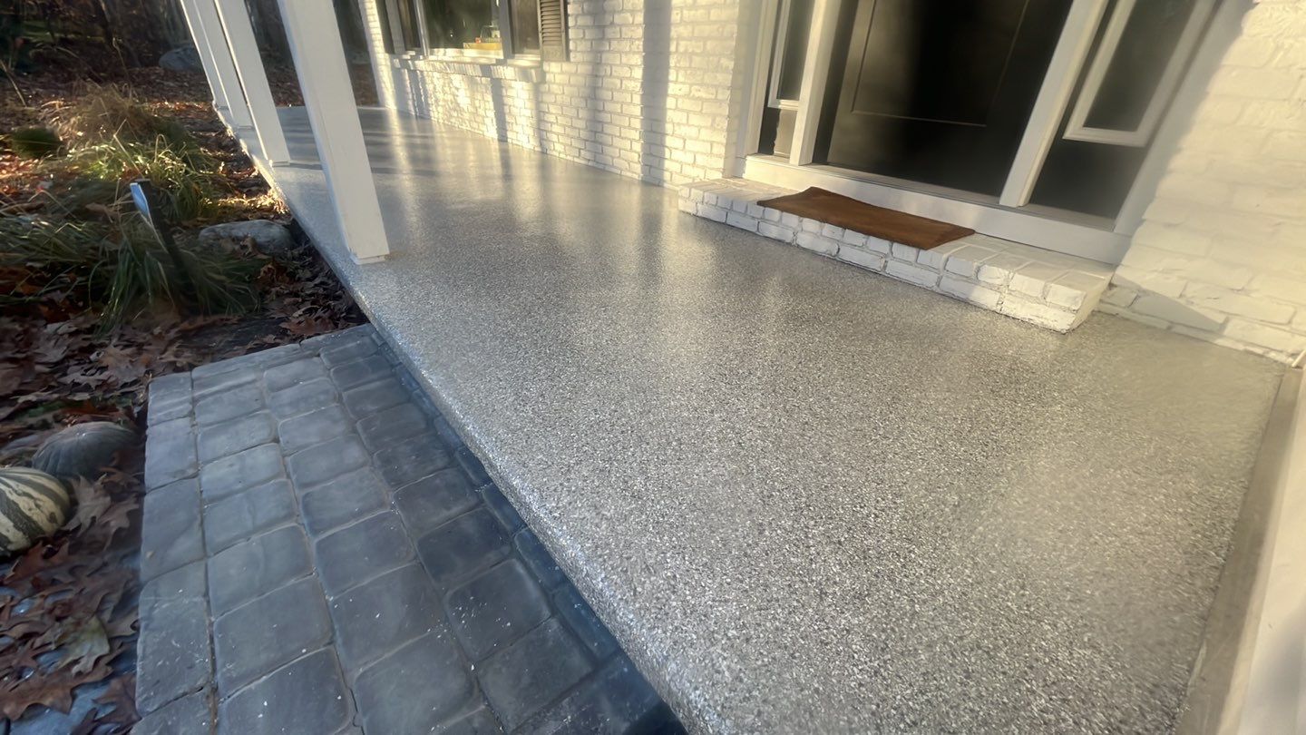 Garage in Andover, MA 01810 by Symphony Concrete Coatings