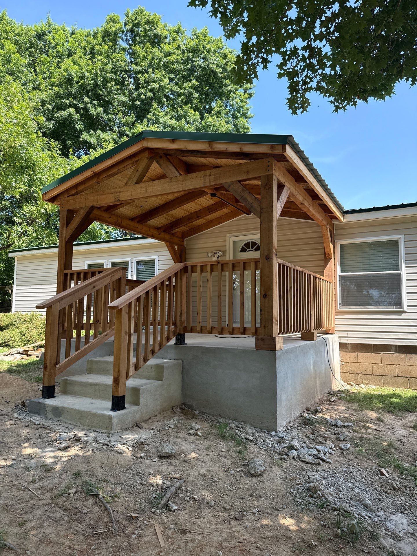 Porch Addition by Skilled Construction LLC
