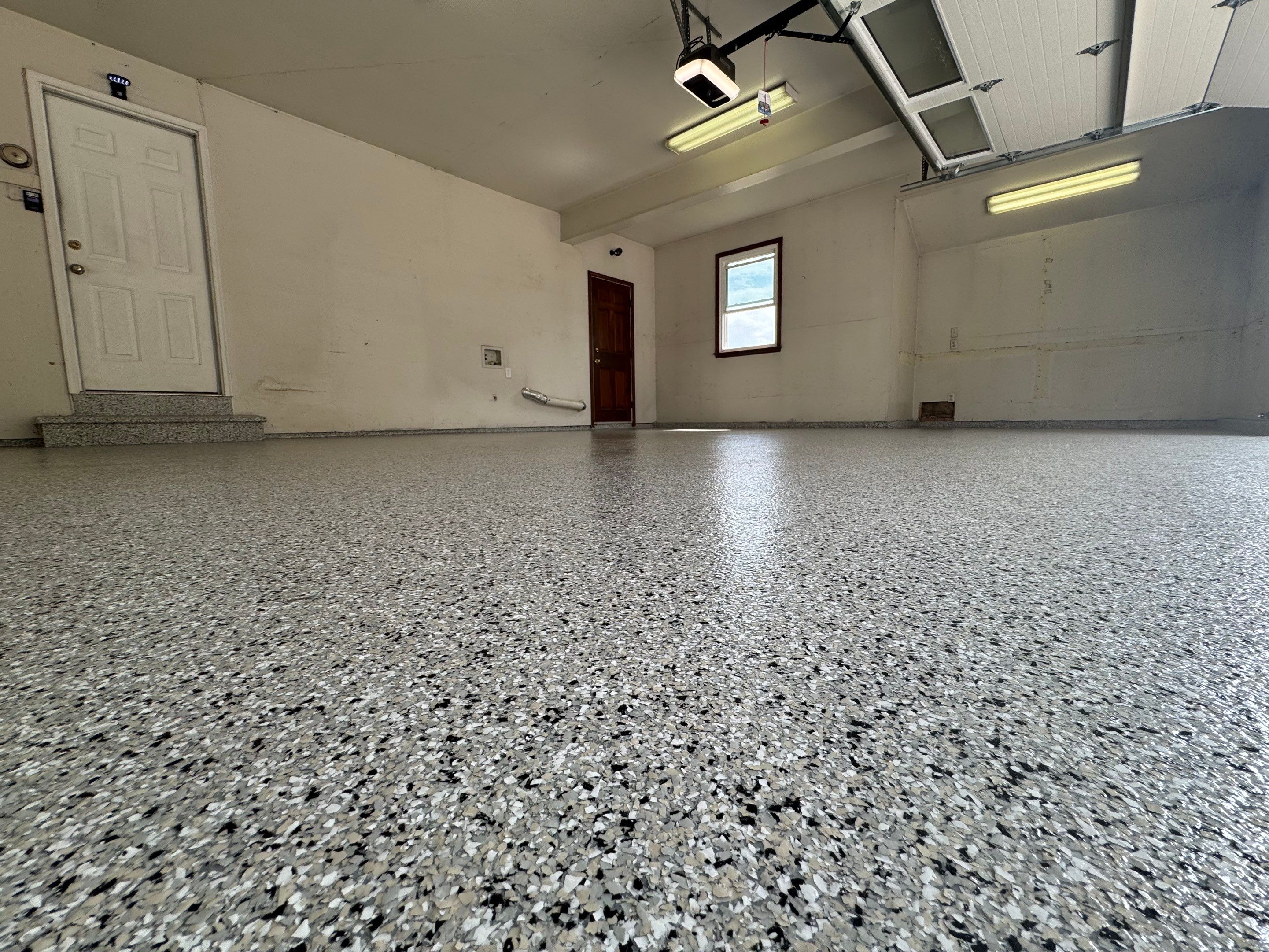 Cabin Fever Garage Floor Coating by Level 10 Coatings