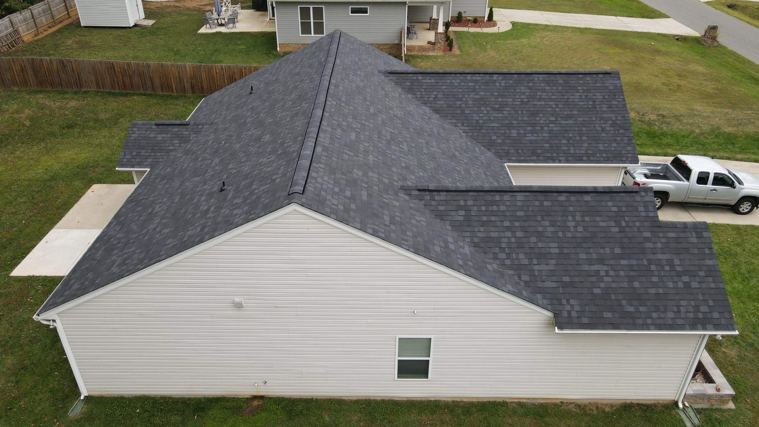 Residential Roofing Installation using Owens Corning Oakridge Onyx Black by RISE Roofing & Restoration, LLC