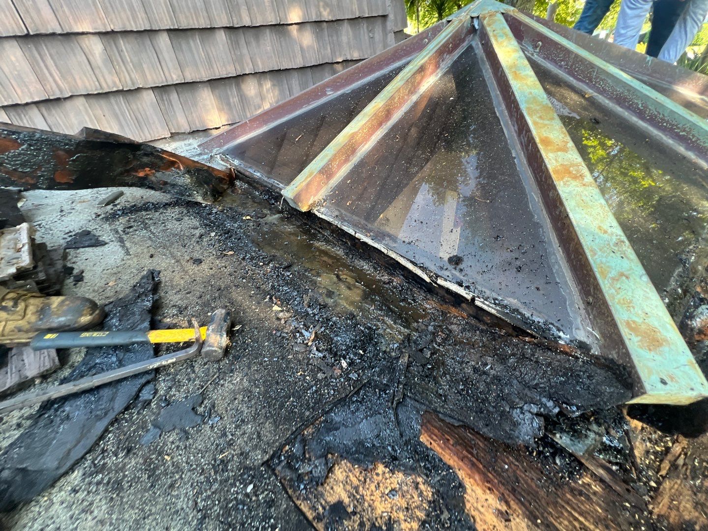 Gatehouse Rd., Sea Ranch Lakes, FL (Skylight Repair) by G&J Roofing 