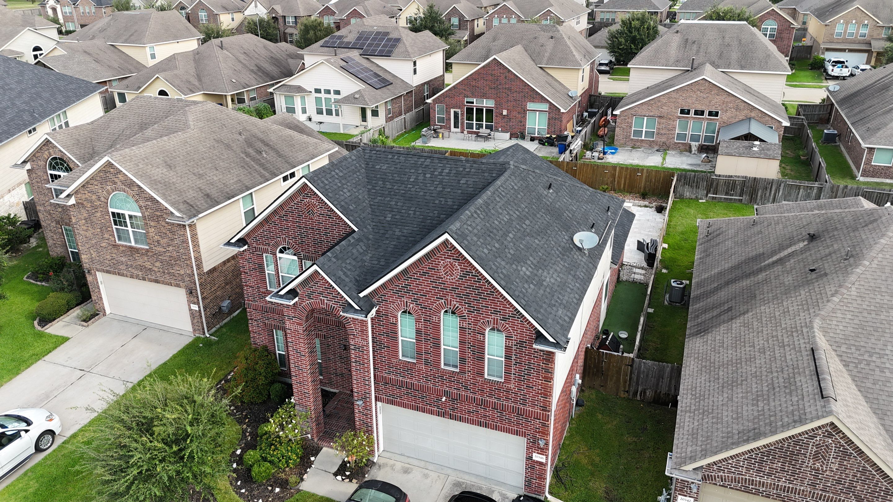 Residential Roofing Installation using IKO Dynasty by Core Four Roofing