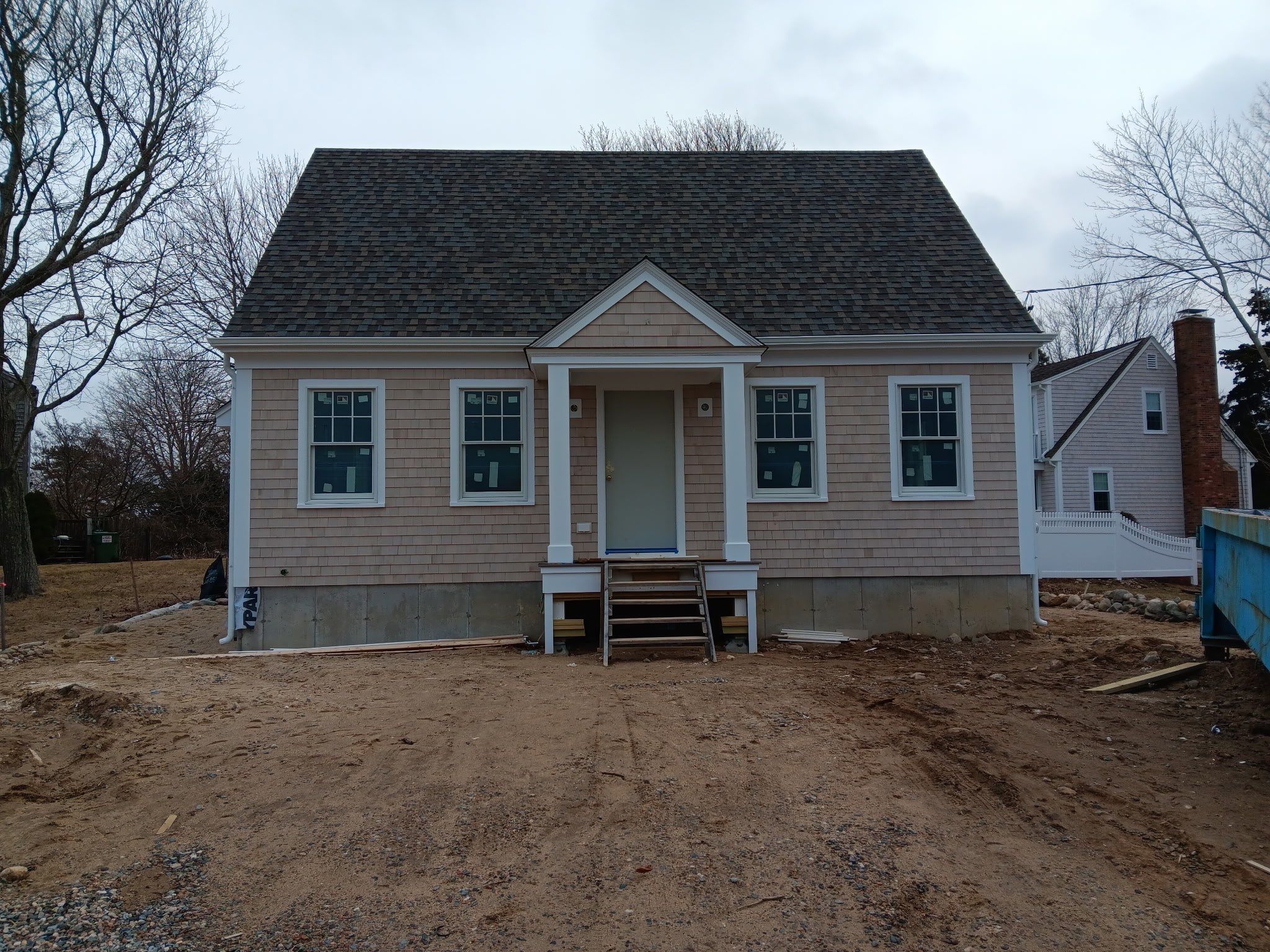Gutter Installation using 5" K-Style Aluminum Gutter in Sandwich, MA by Gutter Pro Enterprises