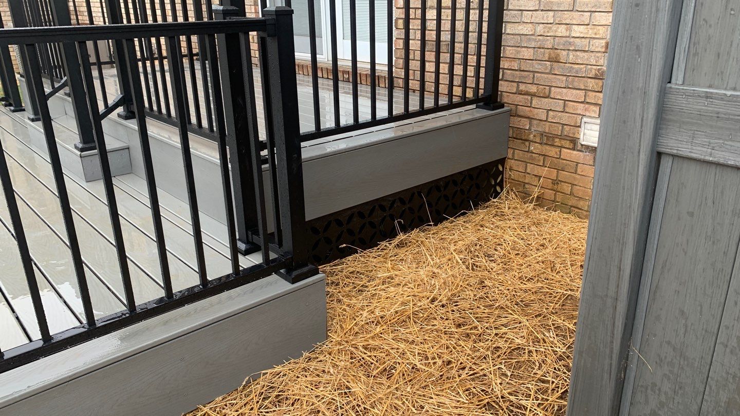 Deck Replacement using Trex Decking and Railing by Secure Construction Company Inc