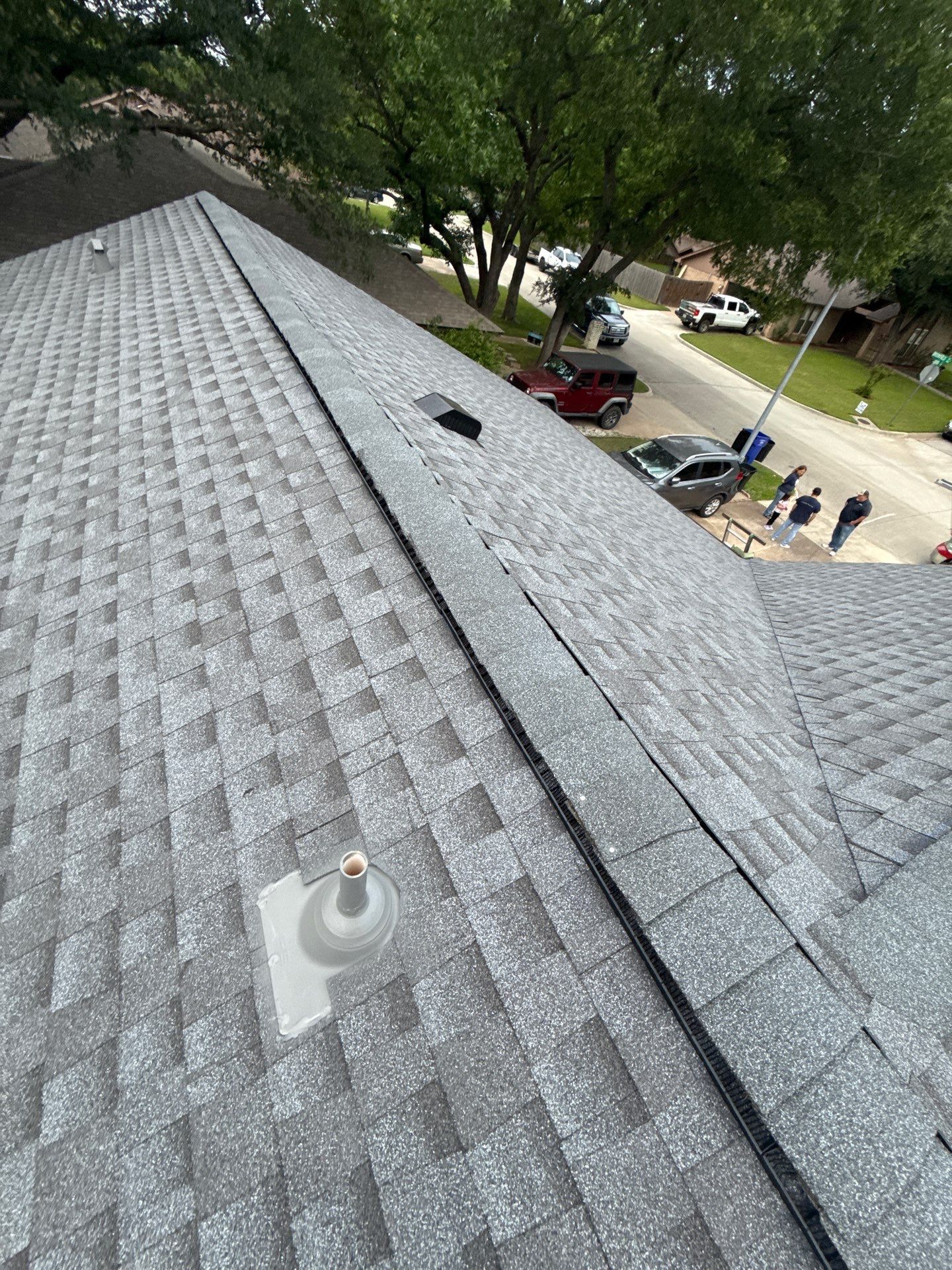 GAF Timberline HDZ - Pewter Gray  by Top Sun Roofing