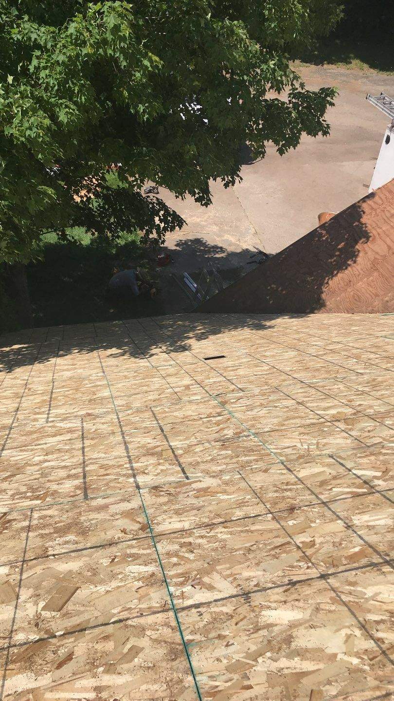 New Roof using tools by Customer Success Demo Account