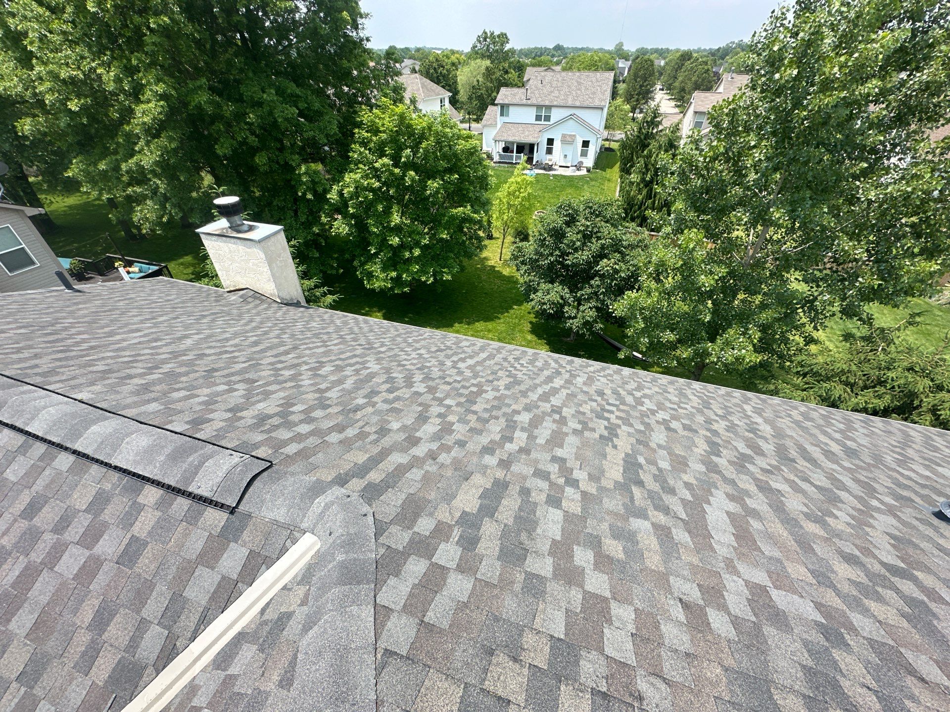 Project in Westerville by Columbus Roofing Company