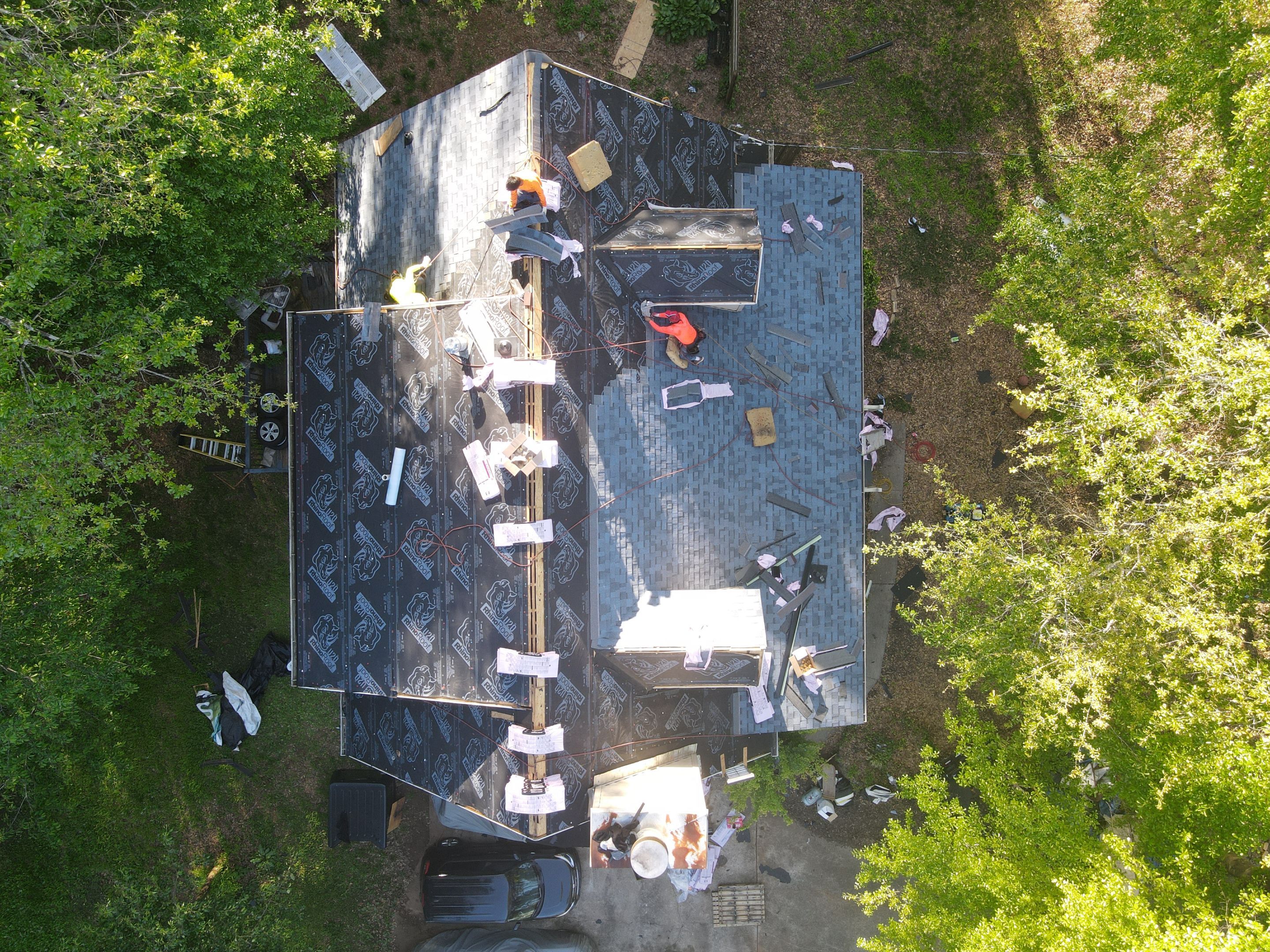 Residential Roofing Installation using Owens Corning by Inspector Roofing and Restoration