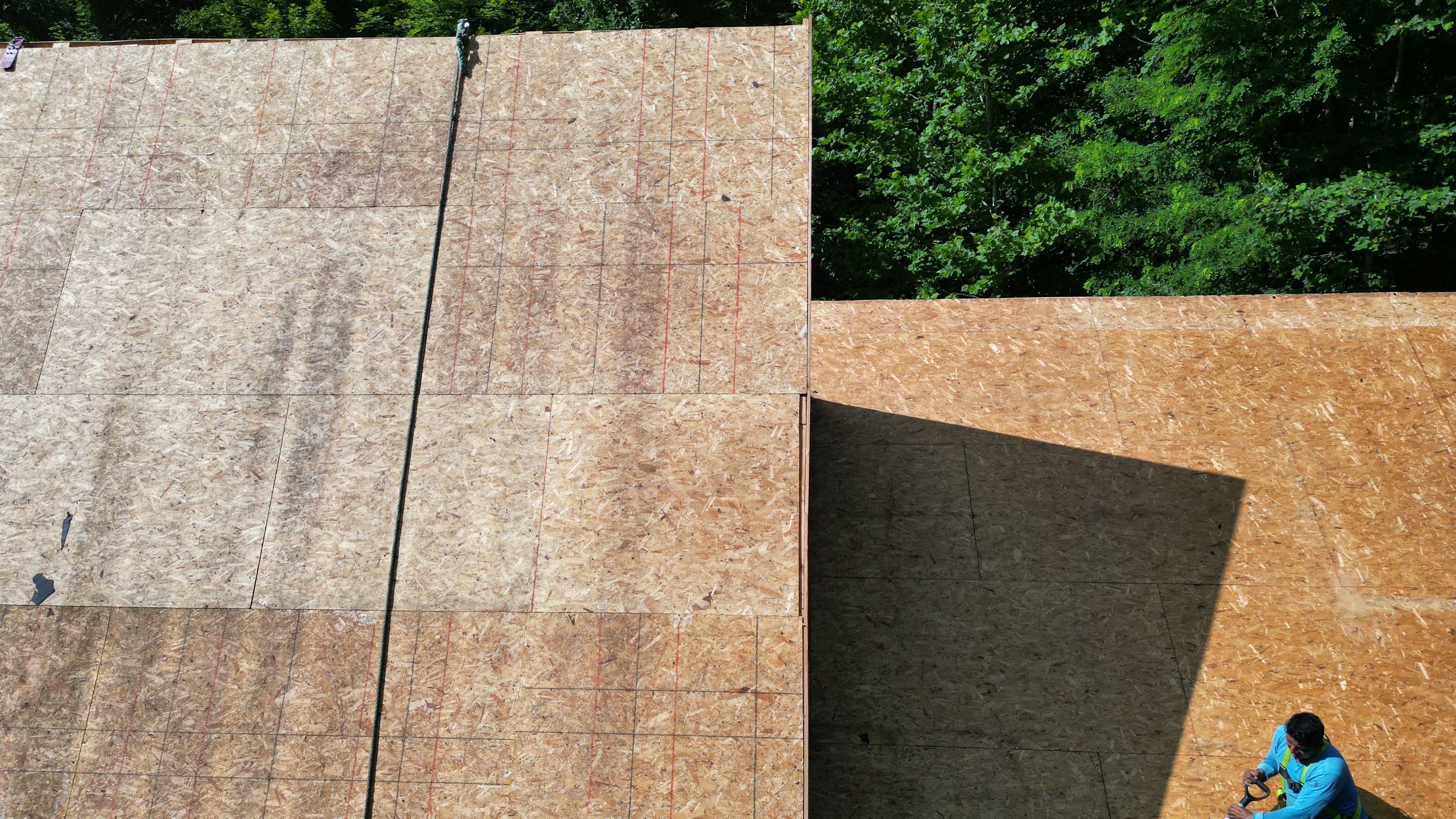 Residential Roofing Installation using Timberline HDZ Shingles - Charcoal by RoofX 