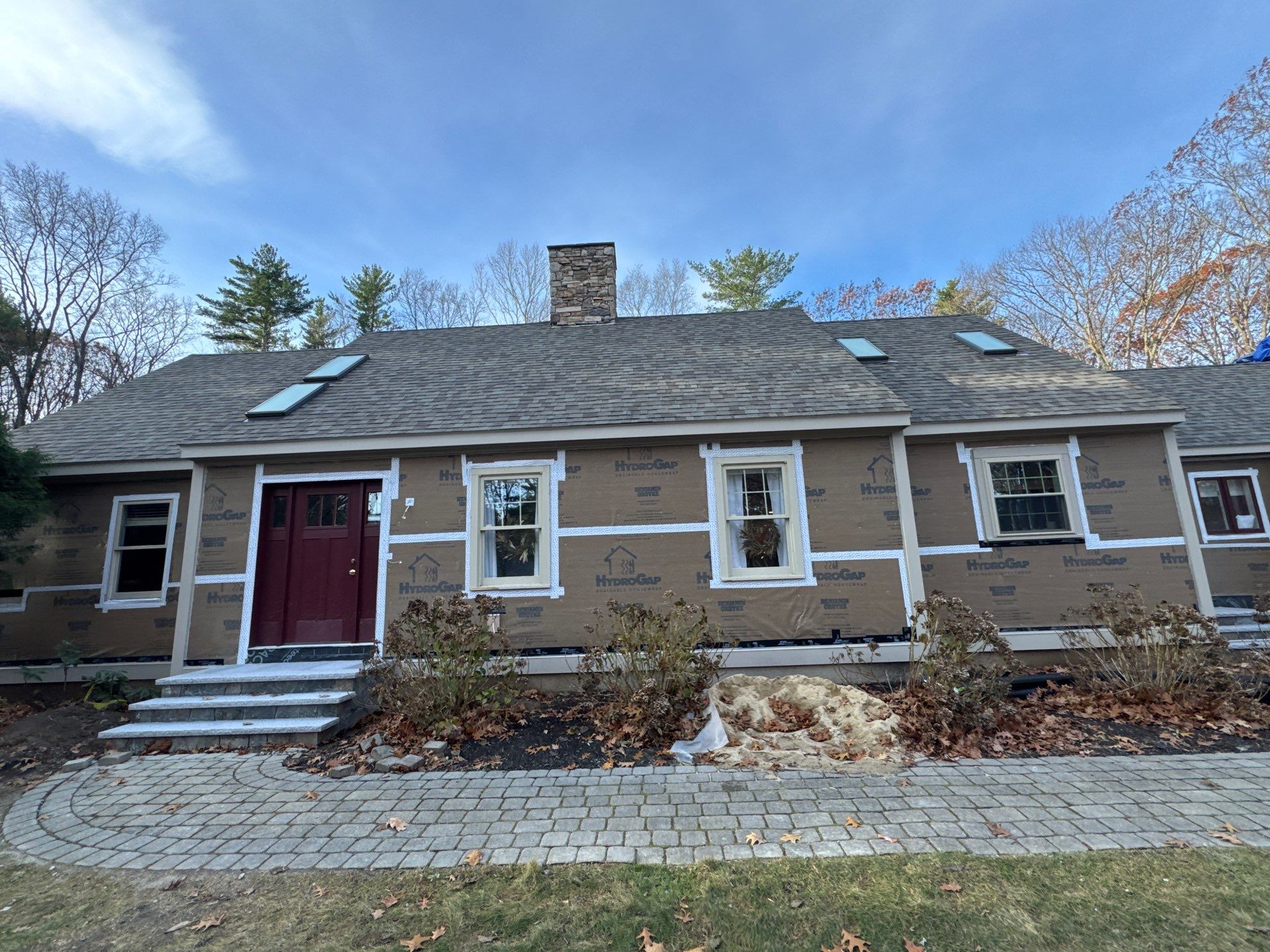 Complete House & Barn Roof with 13 Skylight Reflashing + EPDM Repairs by Mighty Dog Roofing of Greater Middlesex County