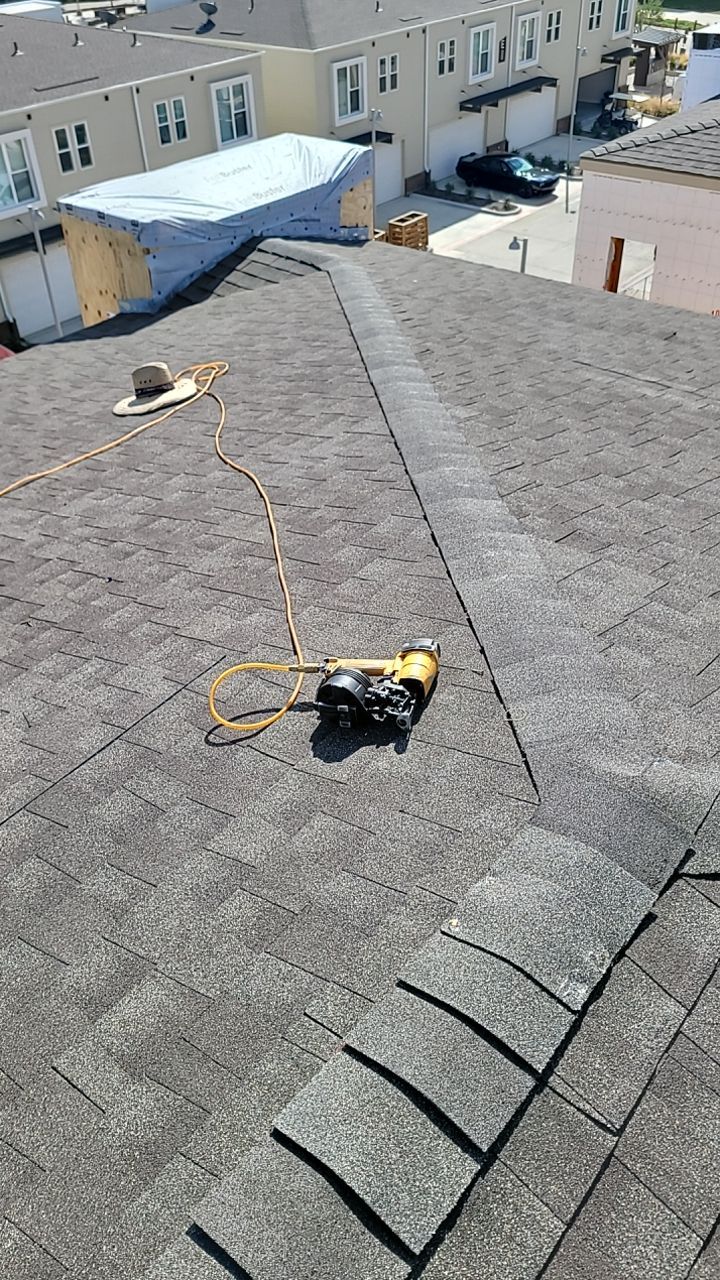 Apartment Roofing Installation using GAF HDZ Shingles, GAF TPO and Pavers in Lewisville, TX by Roof Experts
