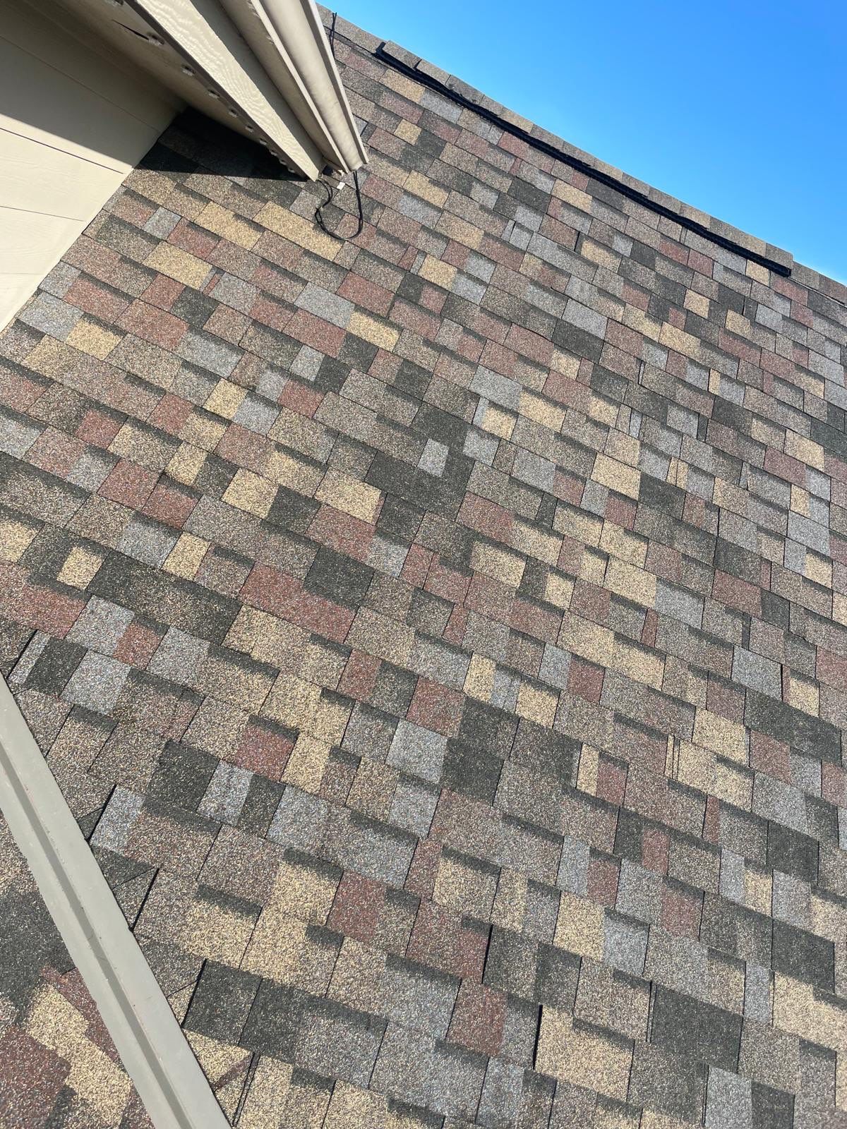 Residential Roofing Installation using Owens Corning Duration Summer Harvest by Lightning Exteriors