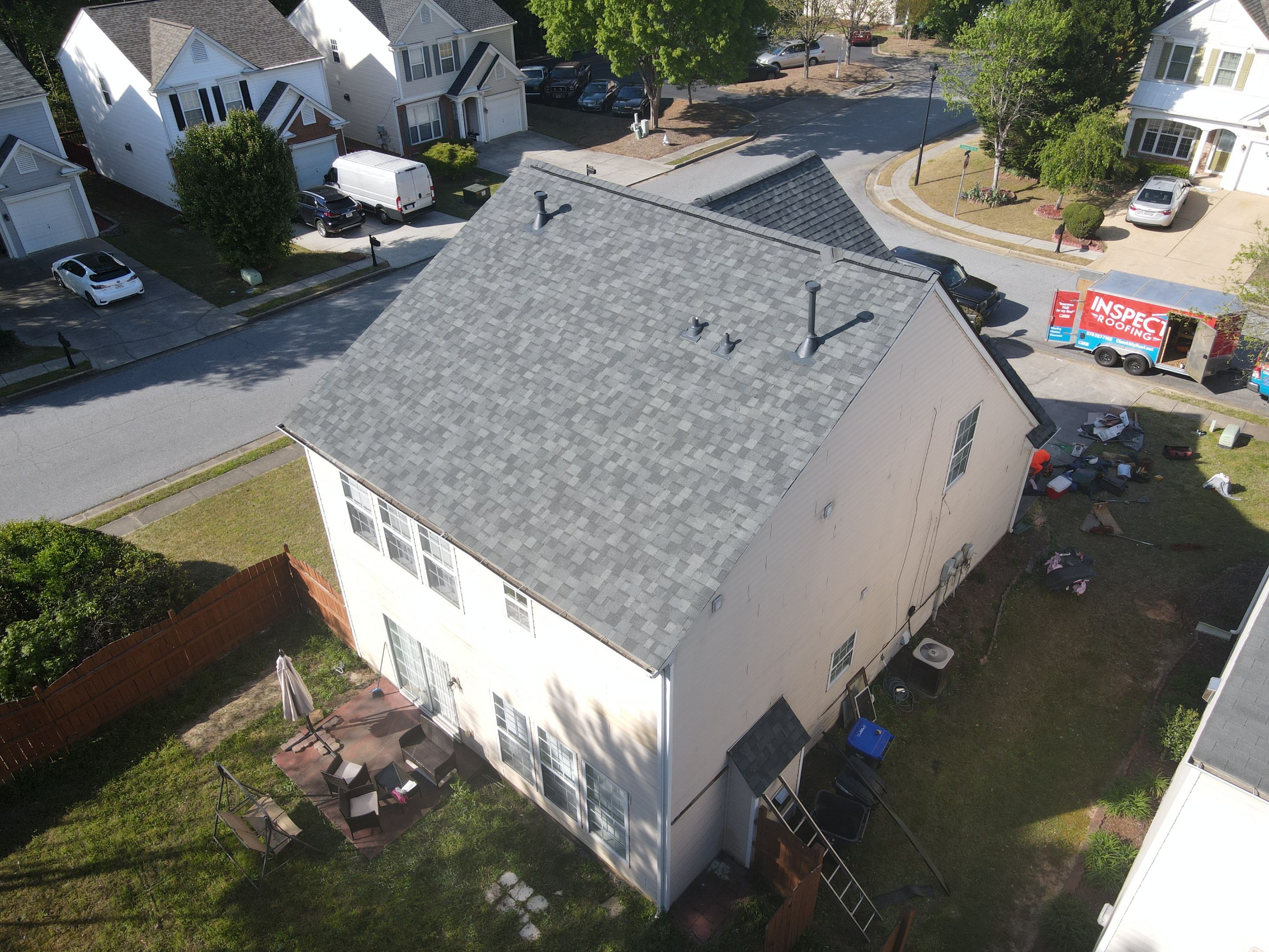 Residential Roofing Installation using Owens Corning by Inspector Roofing and Restoration