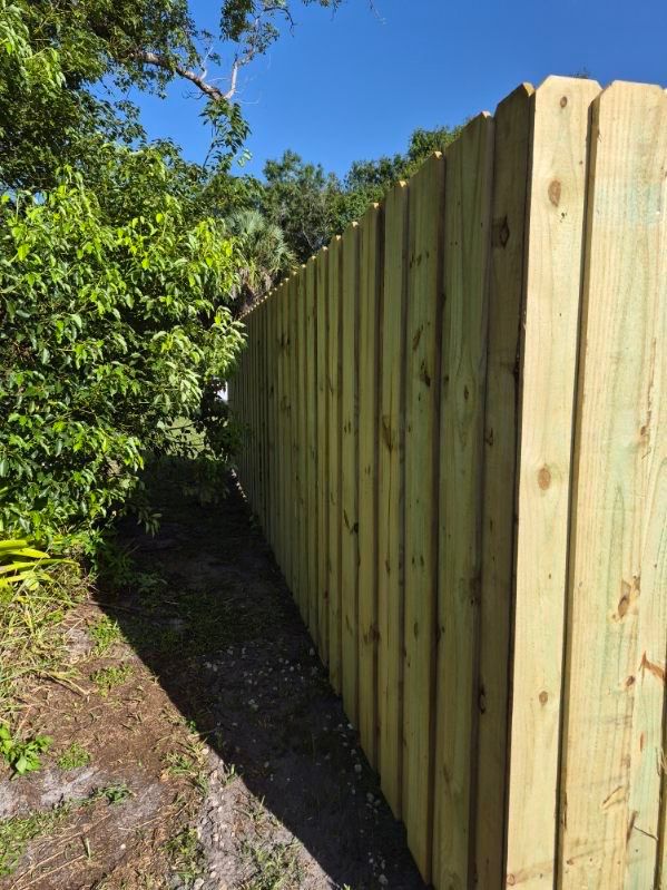 Black Vinyl Chain Link Fence Installation in Arcadia Florida by True Fence LLC