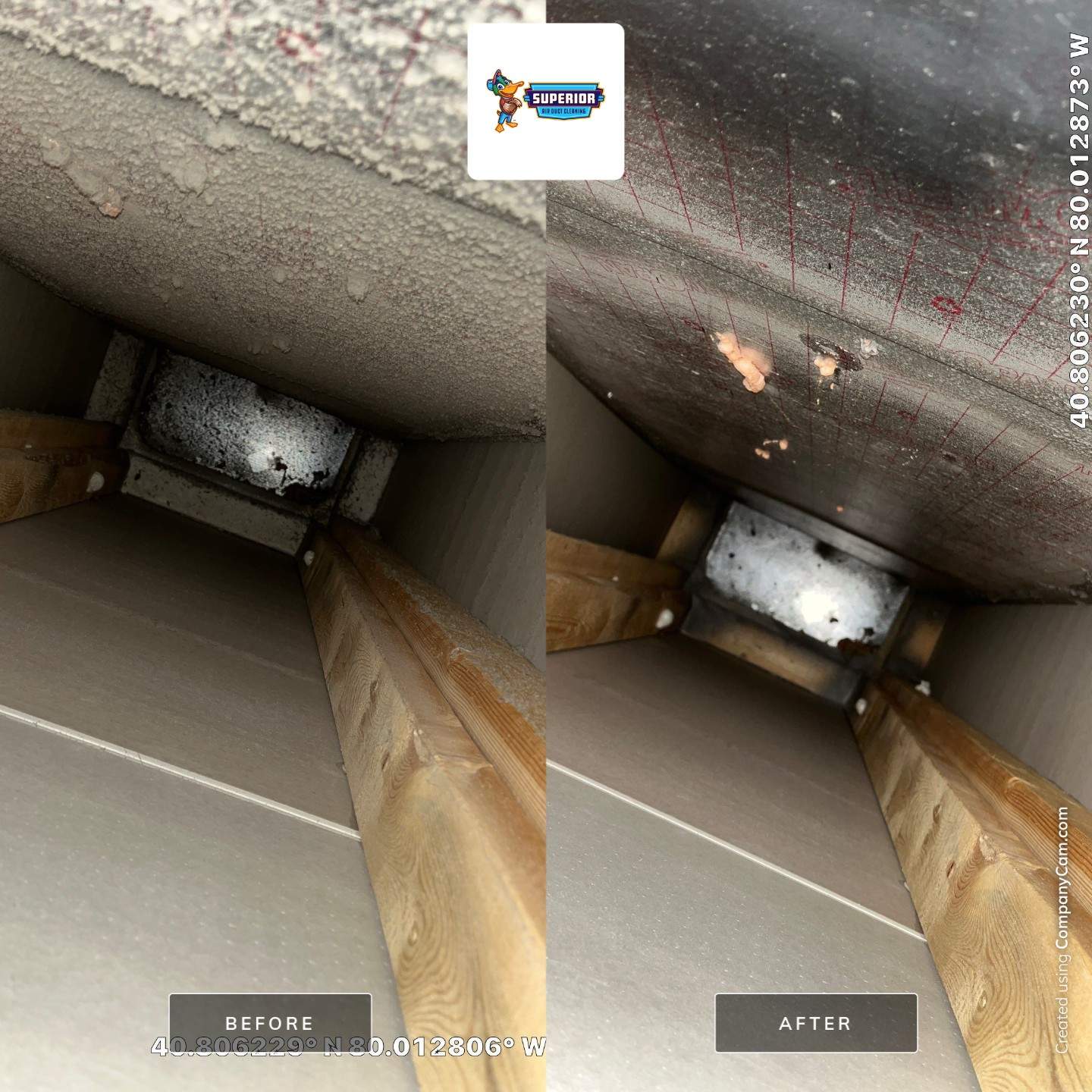 Air Duct Cleaning With a Vacuum Truck in Evans City, PA by Superior Air Duct Cleaning