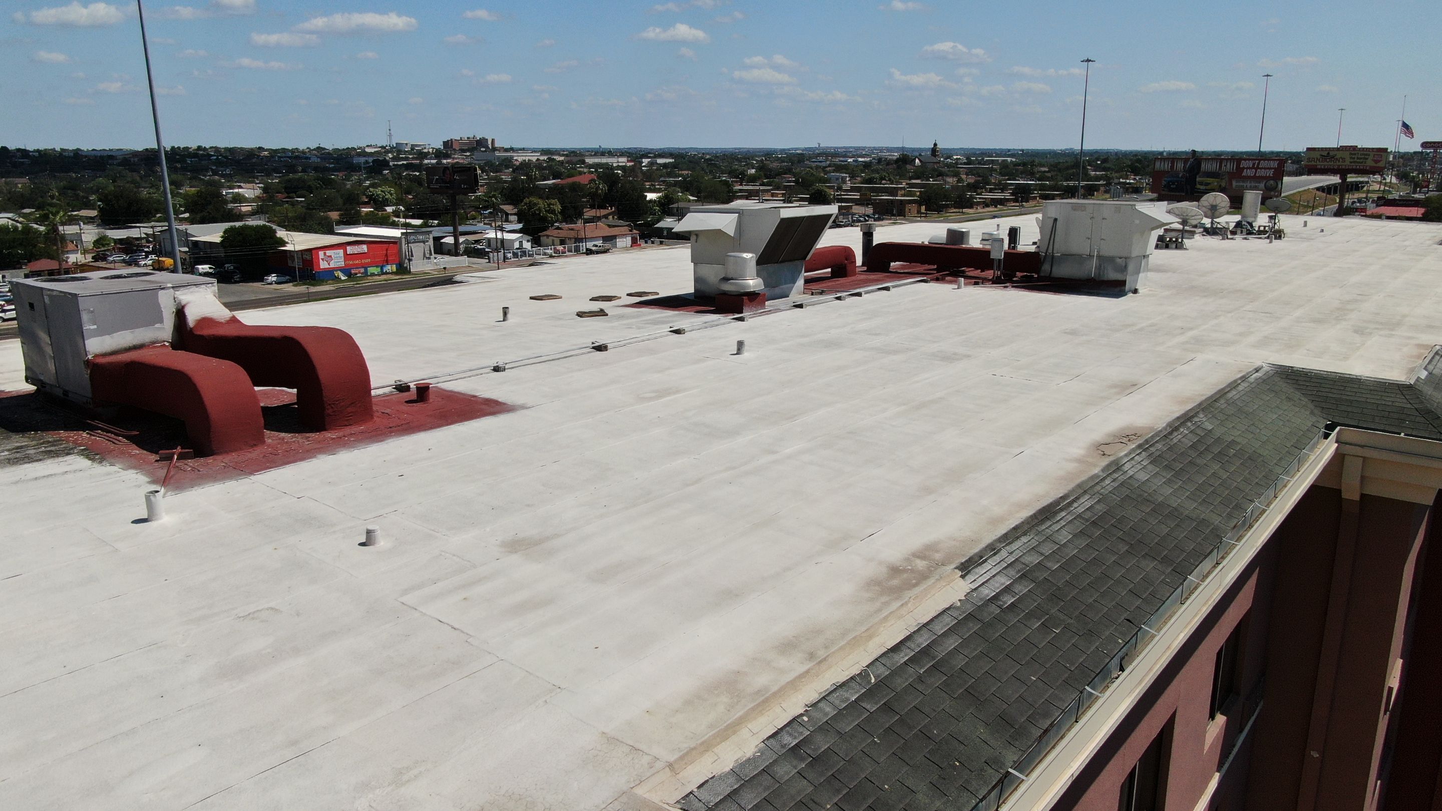 Commercial Roofing Installation using Thermoplastic Polyolefin - GAF by JM Flores Roofing & Construction, Inc