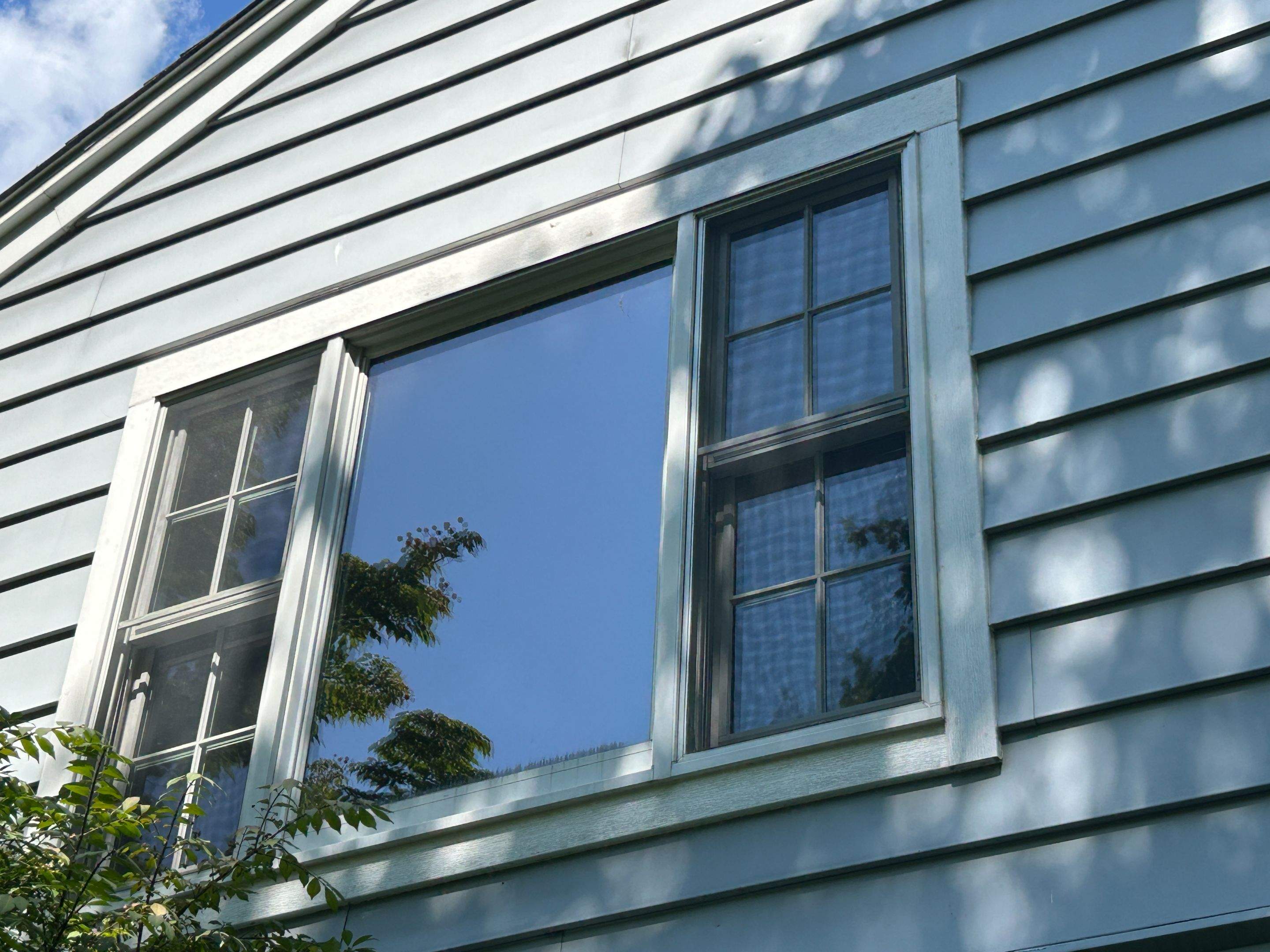 Complete Exterior Siding Renovation for Colonial Home by Ideal Siding Pittsburgh